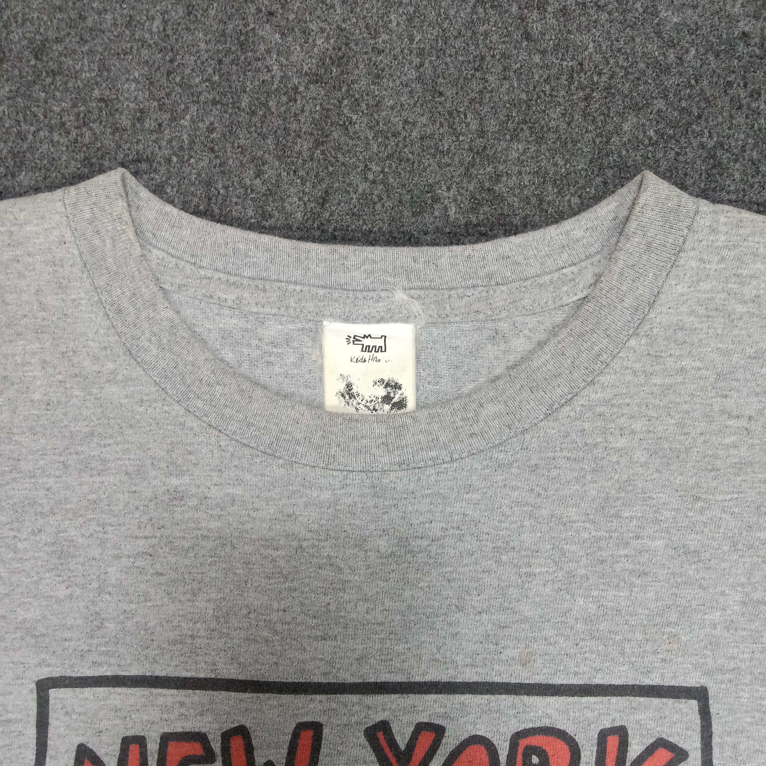Keith Haring × Vintage Keith Haring New York Pop Art Style Tshirt Size US M / EU 48-50 / 2 - 3 Thumbnail