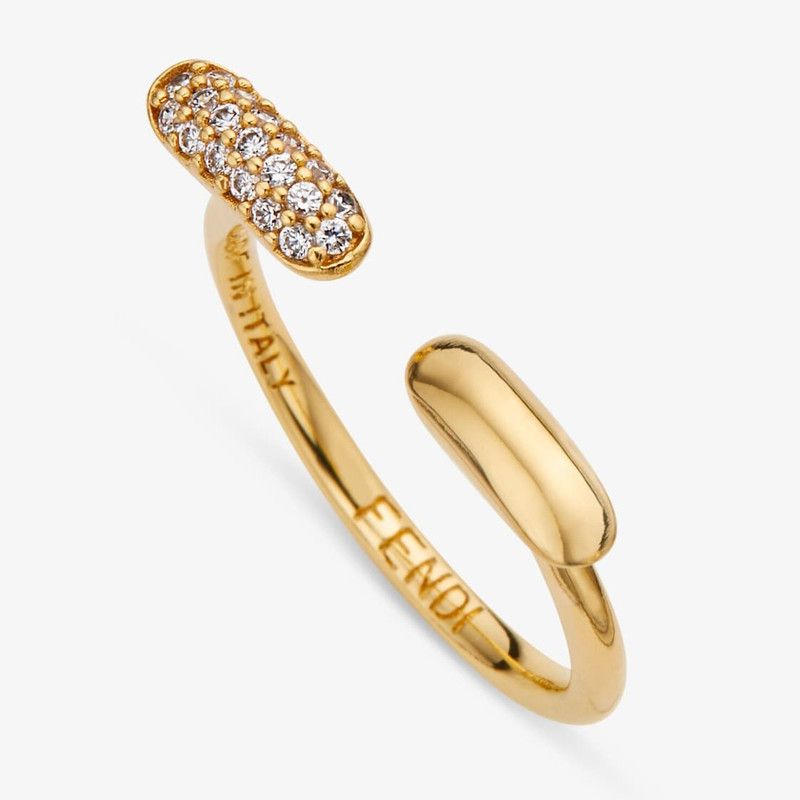 Fendi o1s1wg110226 Size : OS / Filo Ring in Gold Size ONE SIZE - 2 Thumbnail