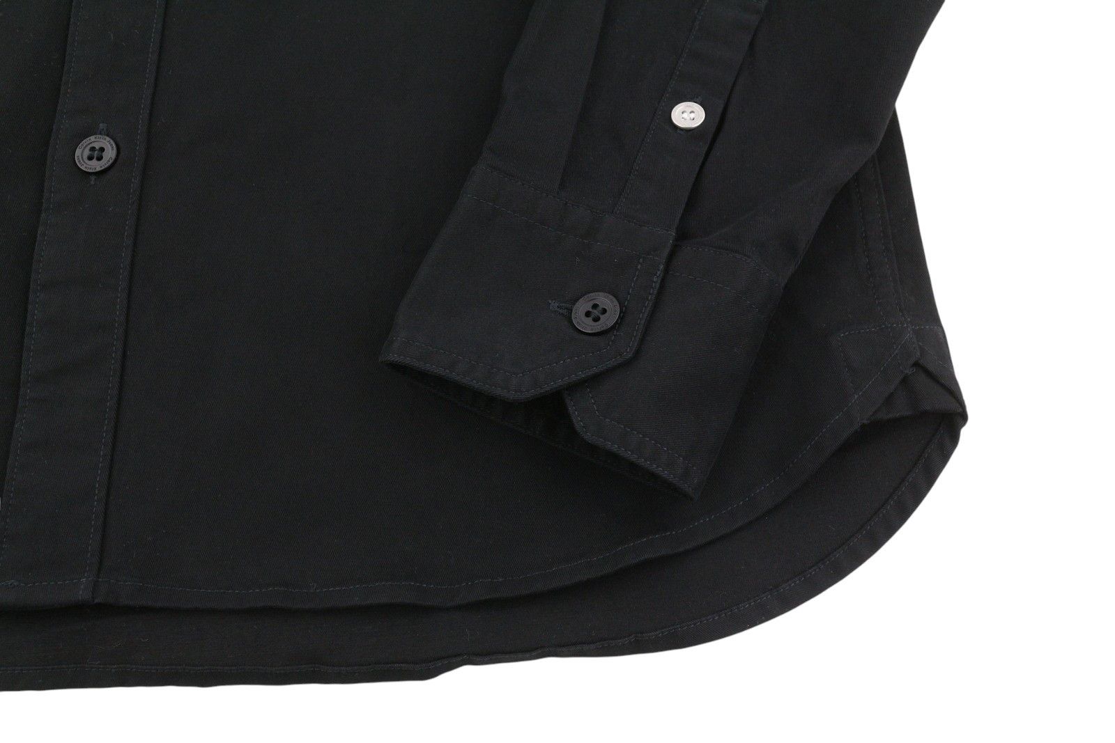 Calvin Klein L Black Regular Spread Neck 87678 Size US L / EU 52-54 / 3 - 5 Thumbnail