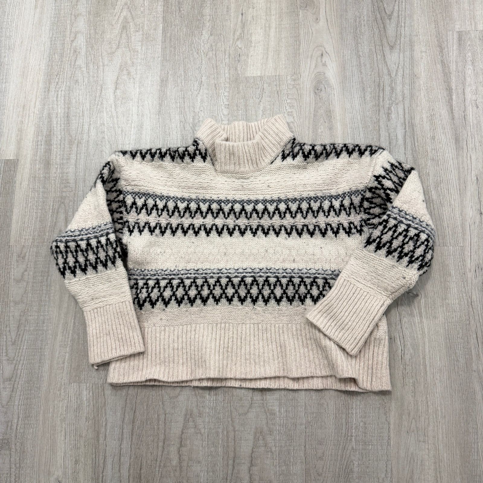 Rag & Bone Rag & Bone Fair Isle Turtleneck Wool Sweater Women's Medium Size M / US 6-8 / IT 42-44 - 1 Thumbnail