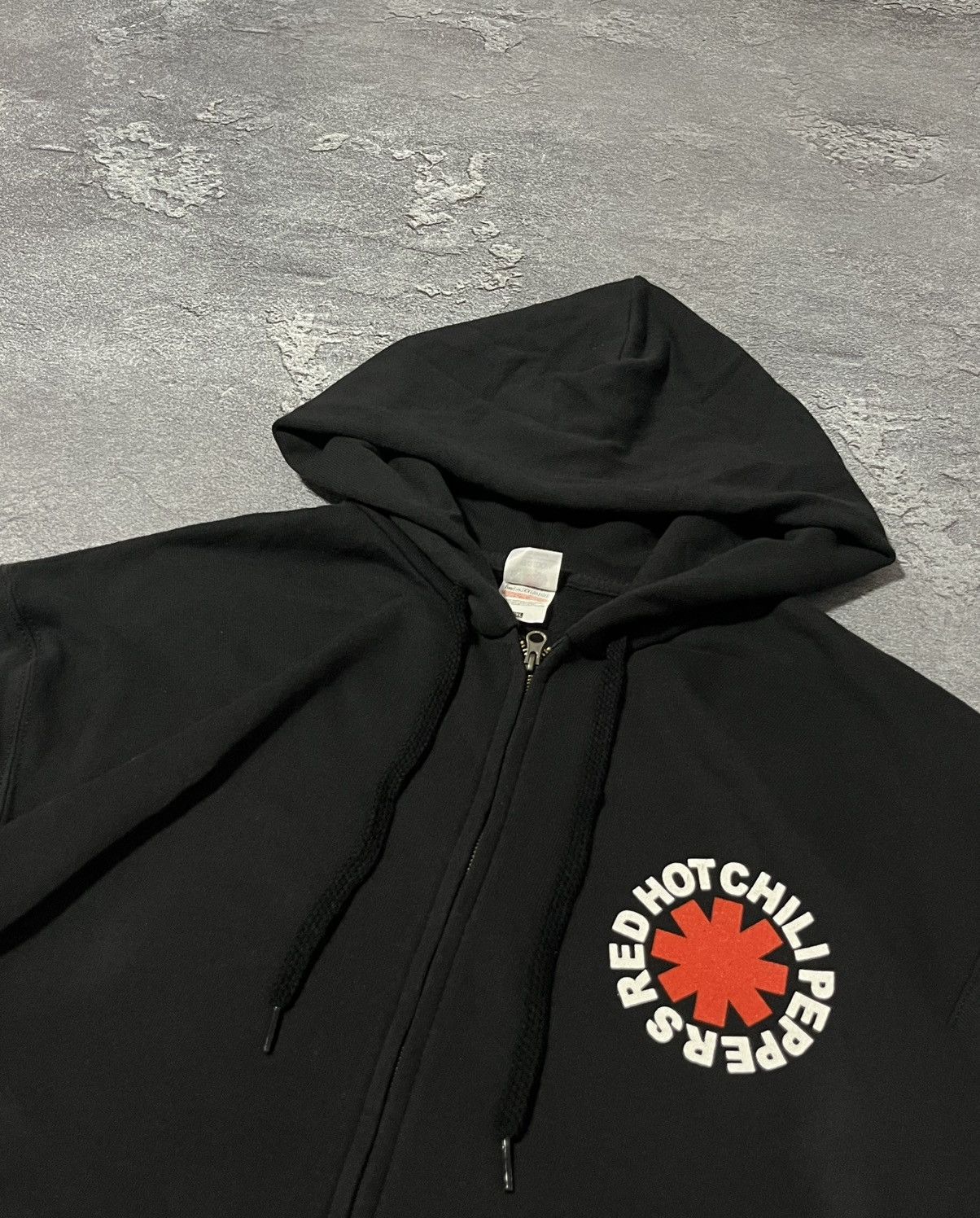 Vintage Vintage Red Hot Chili Peppers Black Zip Zip Hoodie Size US XXL / EU 58 / 5 - 5 Thumbnail