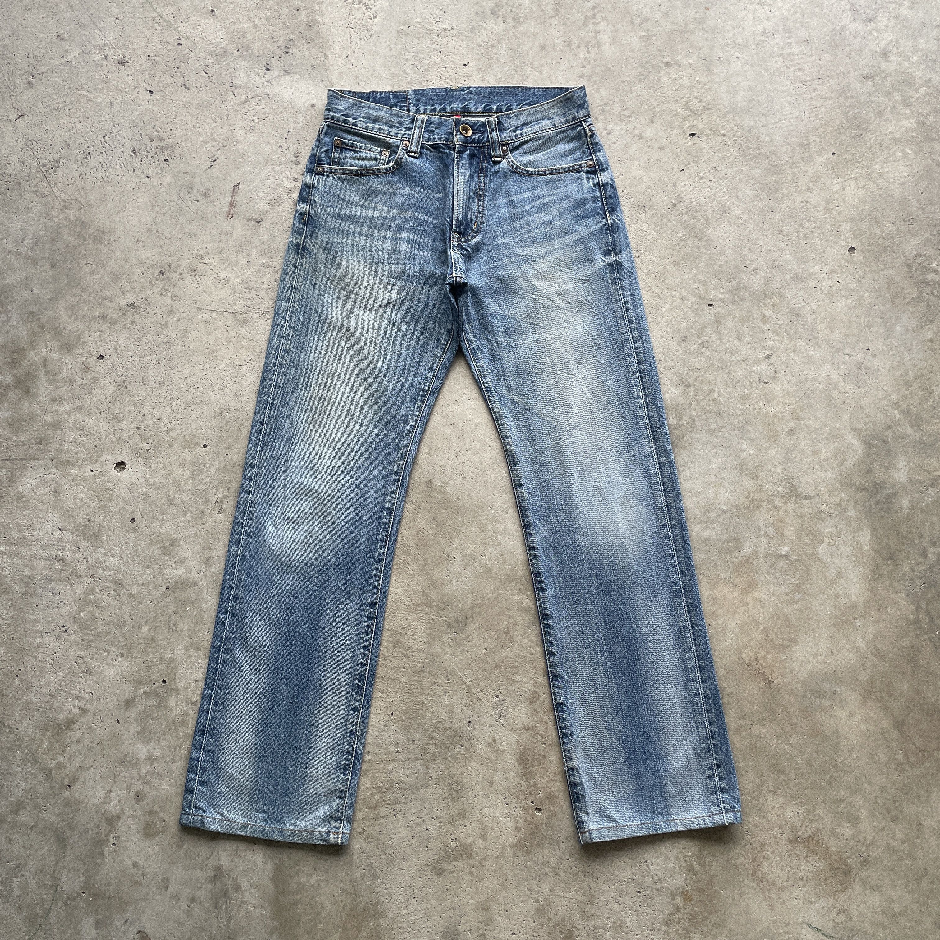 Japanese Brand × Vintage VINTAGE JAPANESE FADED DENIM PANTS JEANS W29x29 Size US 29 - 2 Thumbnail