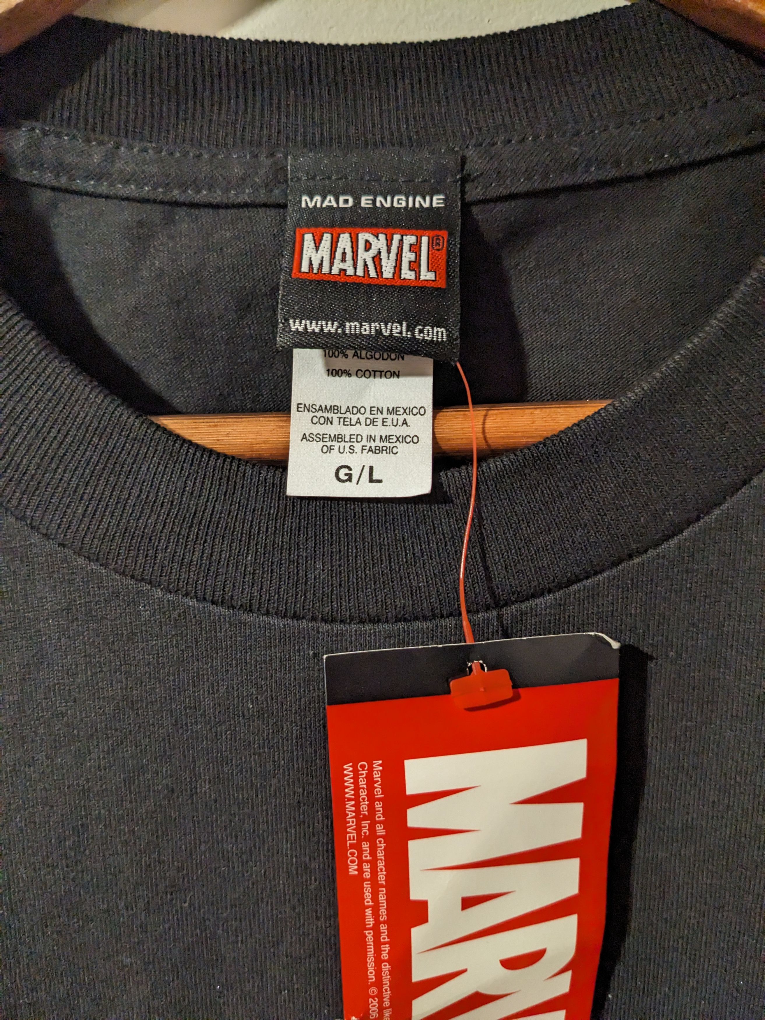 Mad Engine × Marvel Comics × Vintage Vintage 2006 The Punisher Marvel Mad Engine Large T-Shirt Size US L / EU 52-54 / 3 - 3 Thumbnail