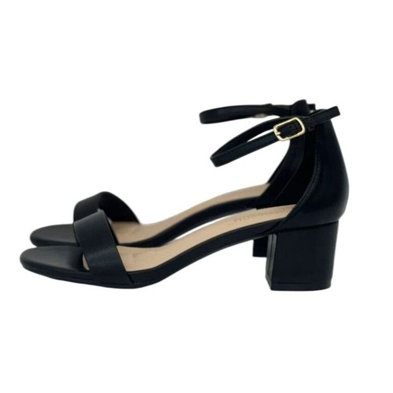 Other DE BLOSSOM / Annie-50/ Black / Block Heel / Open-Toe Sandals Size US 9 / IT 39 - 2 Thumbnail