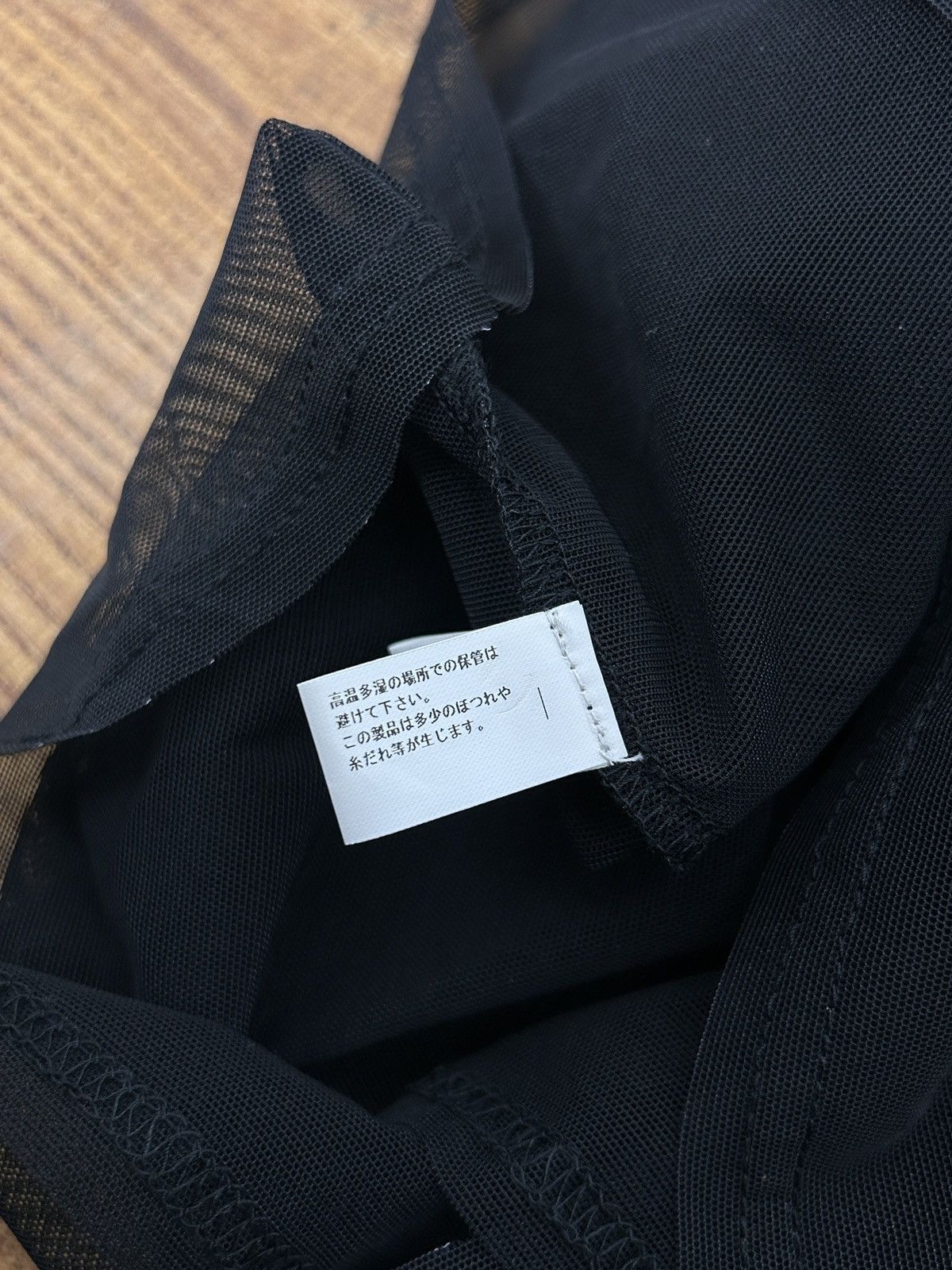 Comme des Garcons Comme Des Garcons Sheer Mesh Rei Kawakubo Tank Top Size M / US 6-8 / IT 42-44 - 10 Thumbnail