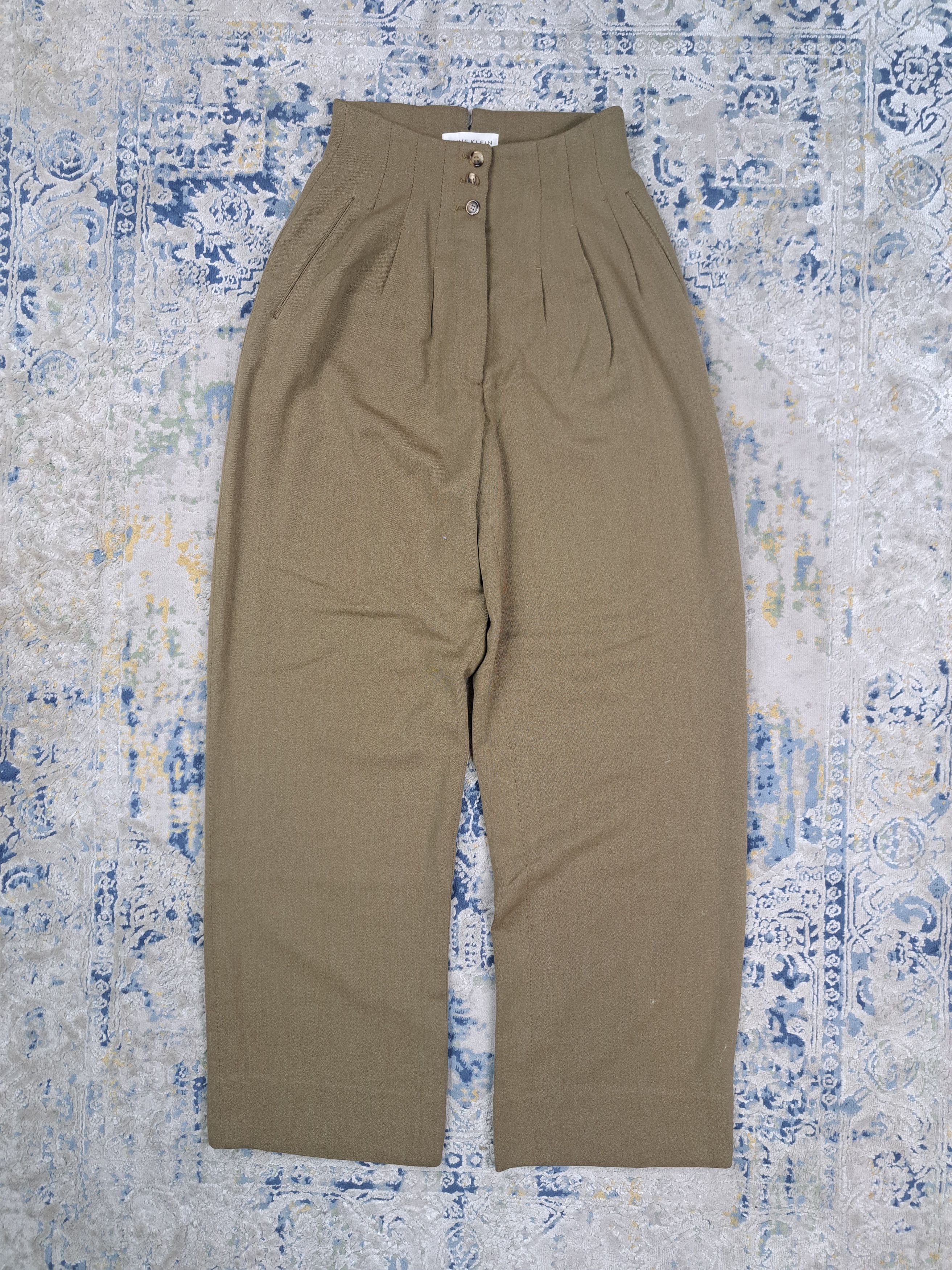 Anne Klein Anne Klein U.S. Made Wide Leg Luxury Pants Old Money Size 26" / US 2 / IT 38 - 1 Thumbnail