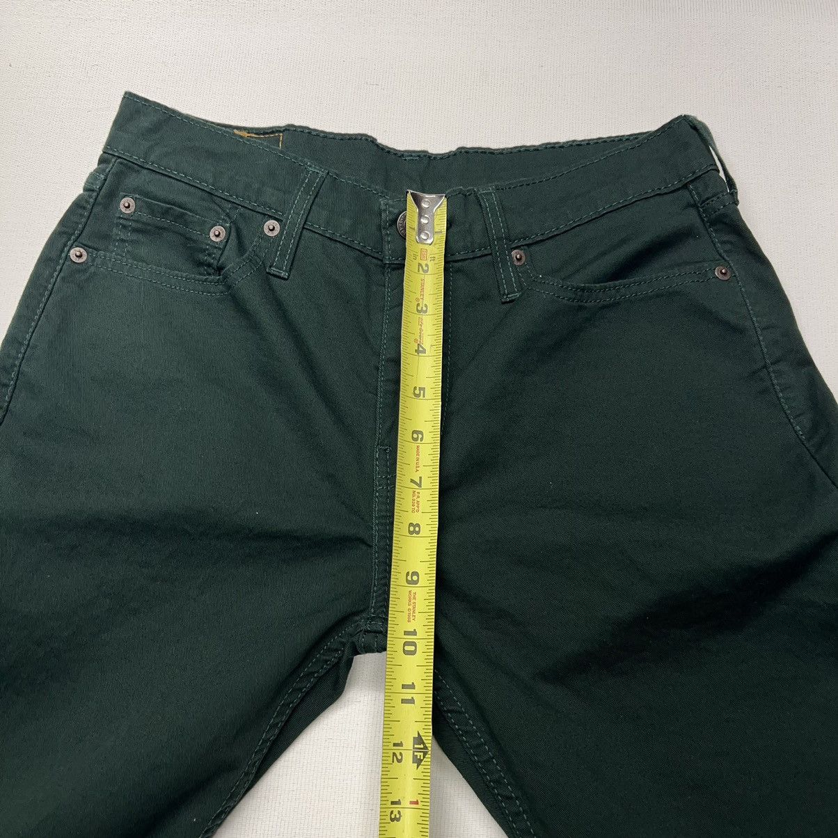 Levi's Levis Pants Green 502 Regular Taper Fit Pants Preppy Y2K Size US 29 - 20 Thumbnail