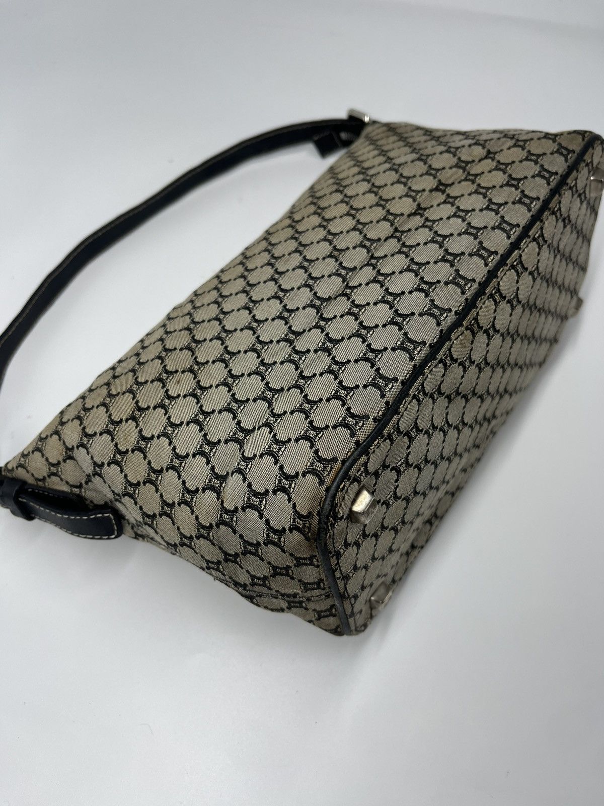 Celine AUTHENTIC CELINE MONOGRAM CANVAS HOBO SHOULDER BAG Size ONE SIZE - 11 Thumbnail