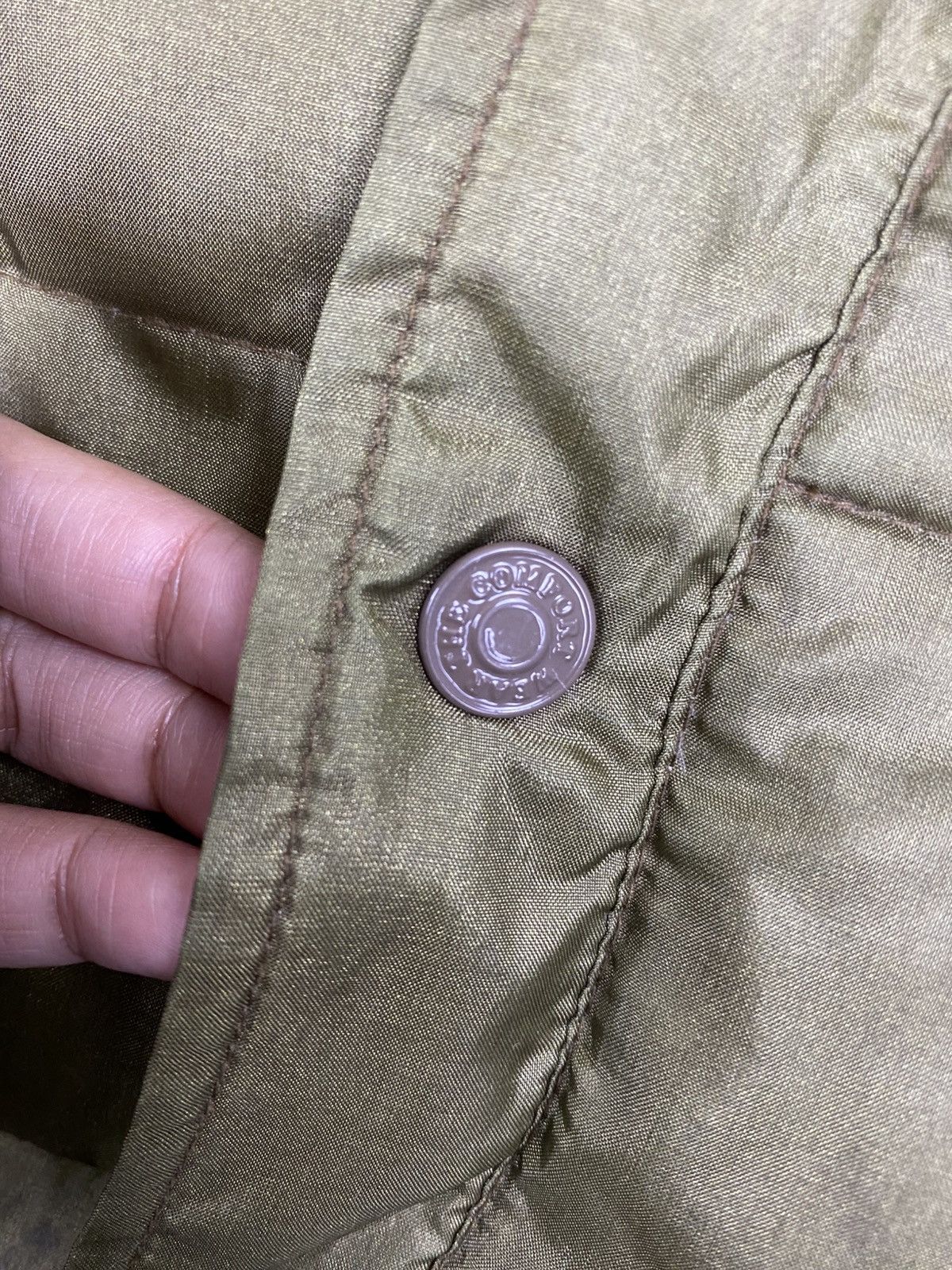 Japanese Brand Vintage Like A Hurricane Green Genuine Puffer Jacket Size US M / EU 48-50 / 2 - 9 Thumbnail