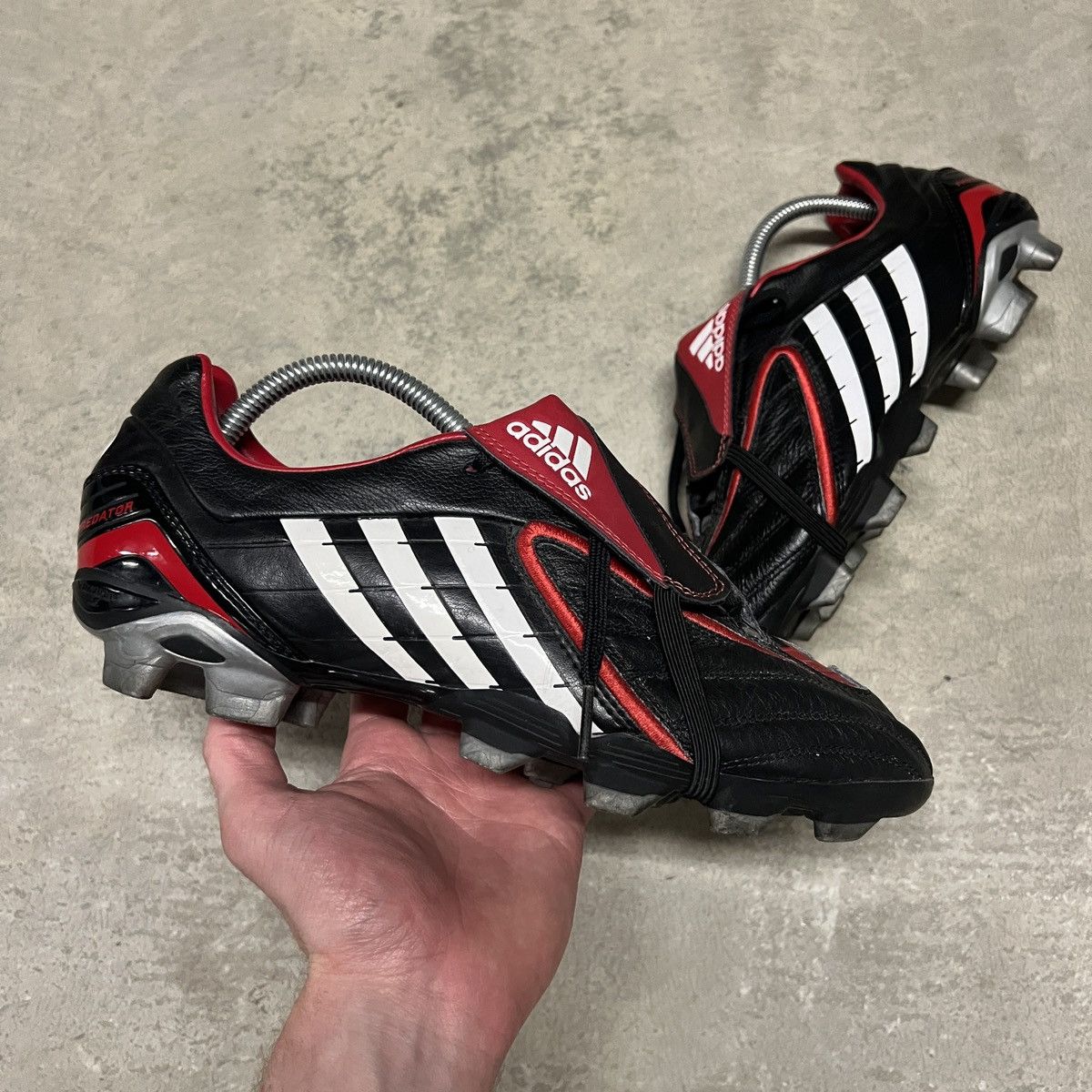 Adidas Adidas Predator Powerswerve 2007/08 Size US 8.5 / EU 41-42 - 2 Thumbnail