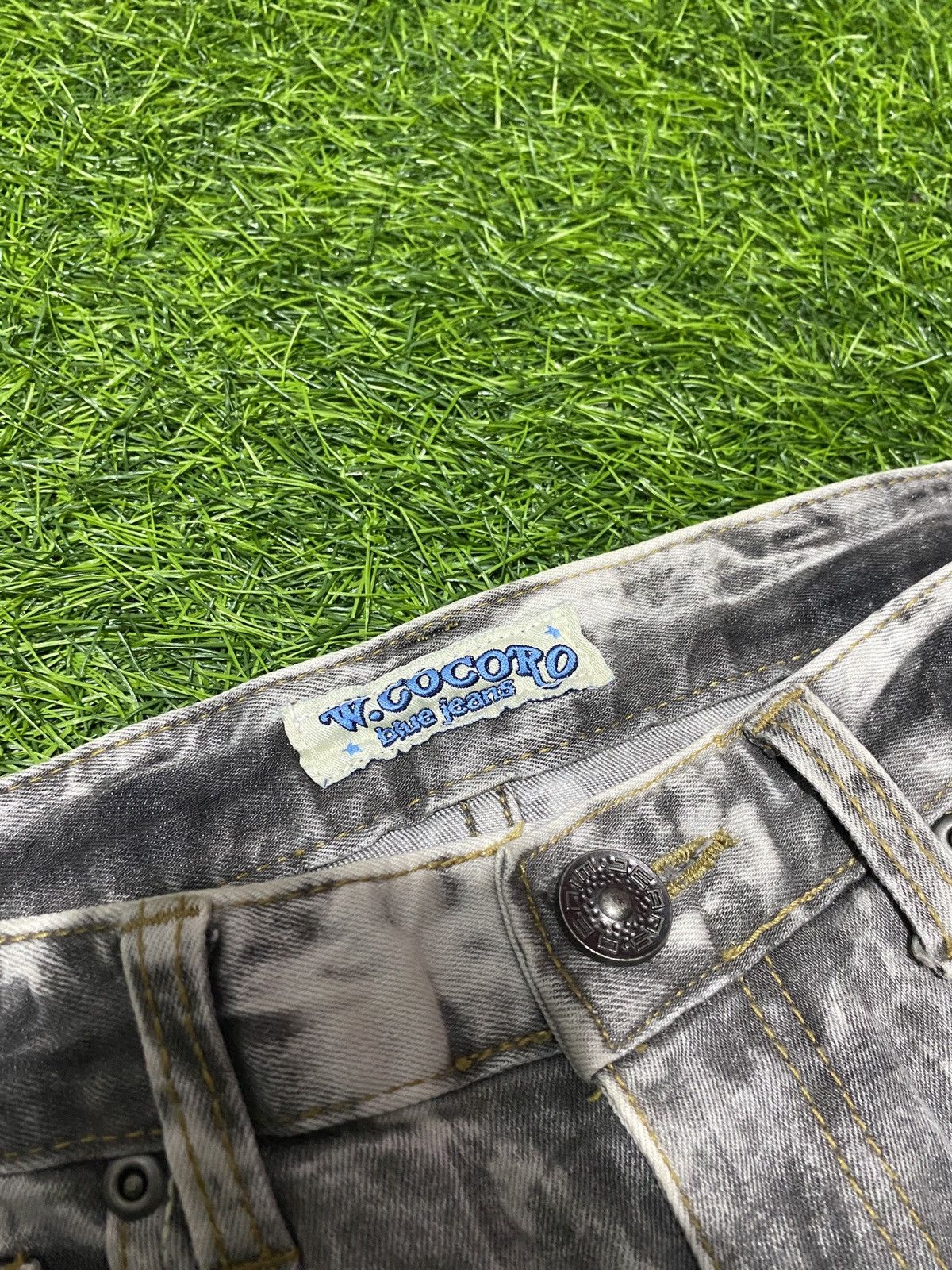 Hysteric Glamour × If Six Was Nine × Japanese Brand Acid wash w.cocoro jeans skinny fit🖤 Size US 31 - 8 Thumbnail