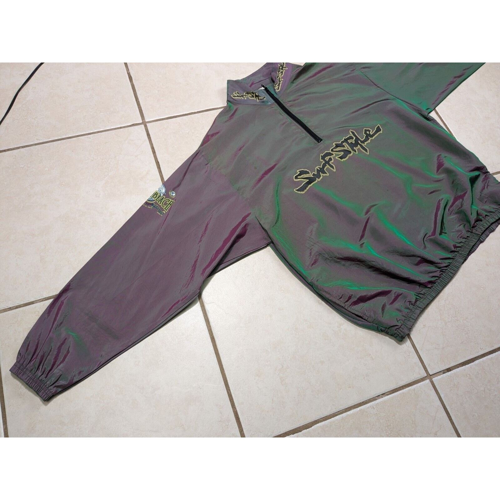 Other Surf Style Interplanetary Windbreaker Pullover Jacket L/XL Size US L / EU 52-54 / 3 - 7 Thumbnail