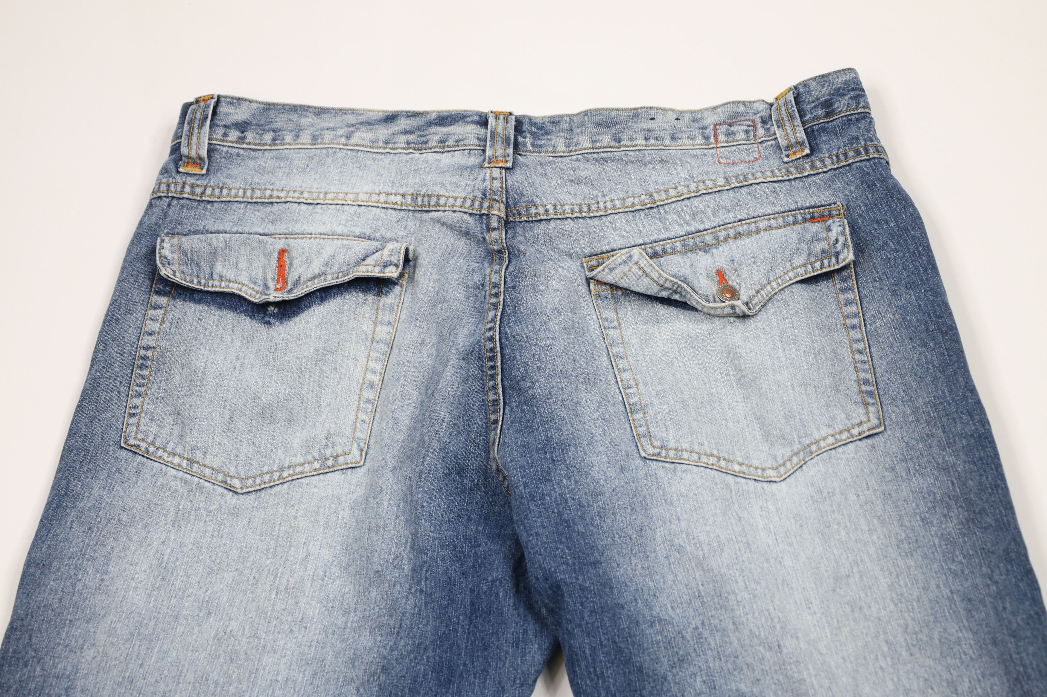 Karl Kani × Vintage Vintage 90s Y2K Karl Kani Baggy Wide Leg Denim Jeans AS IS Size US 44 / EU 60 - 10 Thumbnail