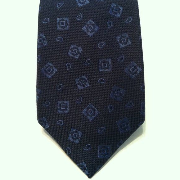 Brooks Brothers BROOKS BROTHERS MEN'S NEW BLUE SILK TIE WIDTH: 3 1/4" Size ONE SIZE - 1 Thumbnail