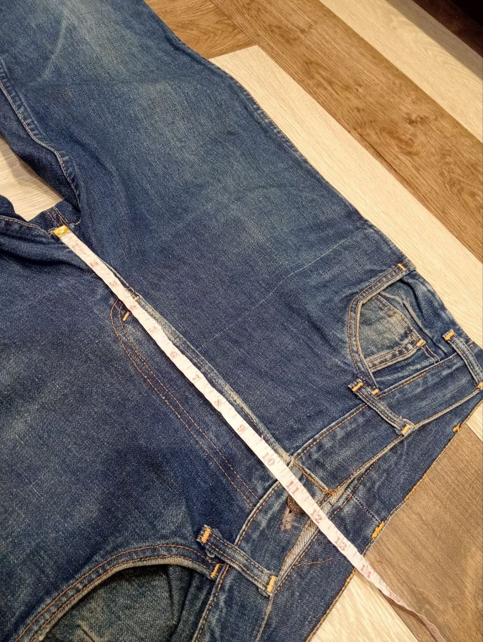 Levi's Vintage Clothing VINTAGE LEVI'S CAPITAL E ORANGE TAG BLUE DENIM PANTS Size US 31 - 12 Thumbnail
