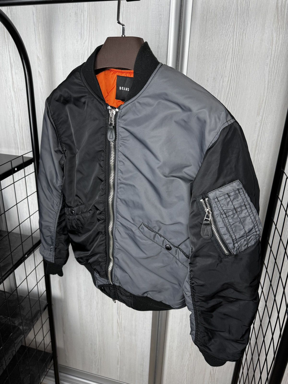 Beams Japan Beams Double-Colour MA-1 Crazy Flight Bomber Jacket size S Size US S / EU 44-46 / 1 - 6 Thumbnail