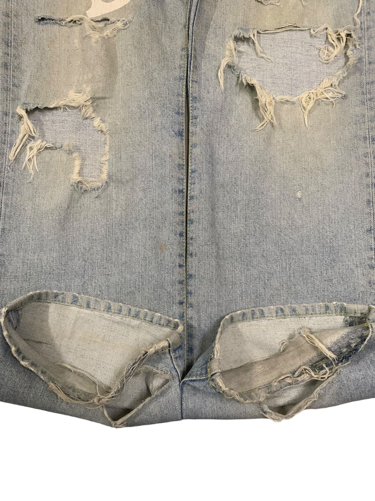 14th Addiction Vintage CocoLulu Mud Wash Baggy Distressed Grunge Jeans Size US 33 - 13 Thumbnail