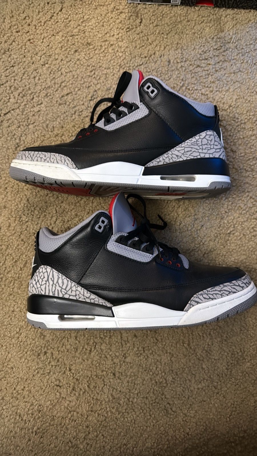 Jordan Brand air jordan 3 retro cements Size US 11 / EU 44 - 1 Thumbnail