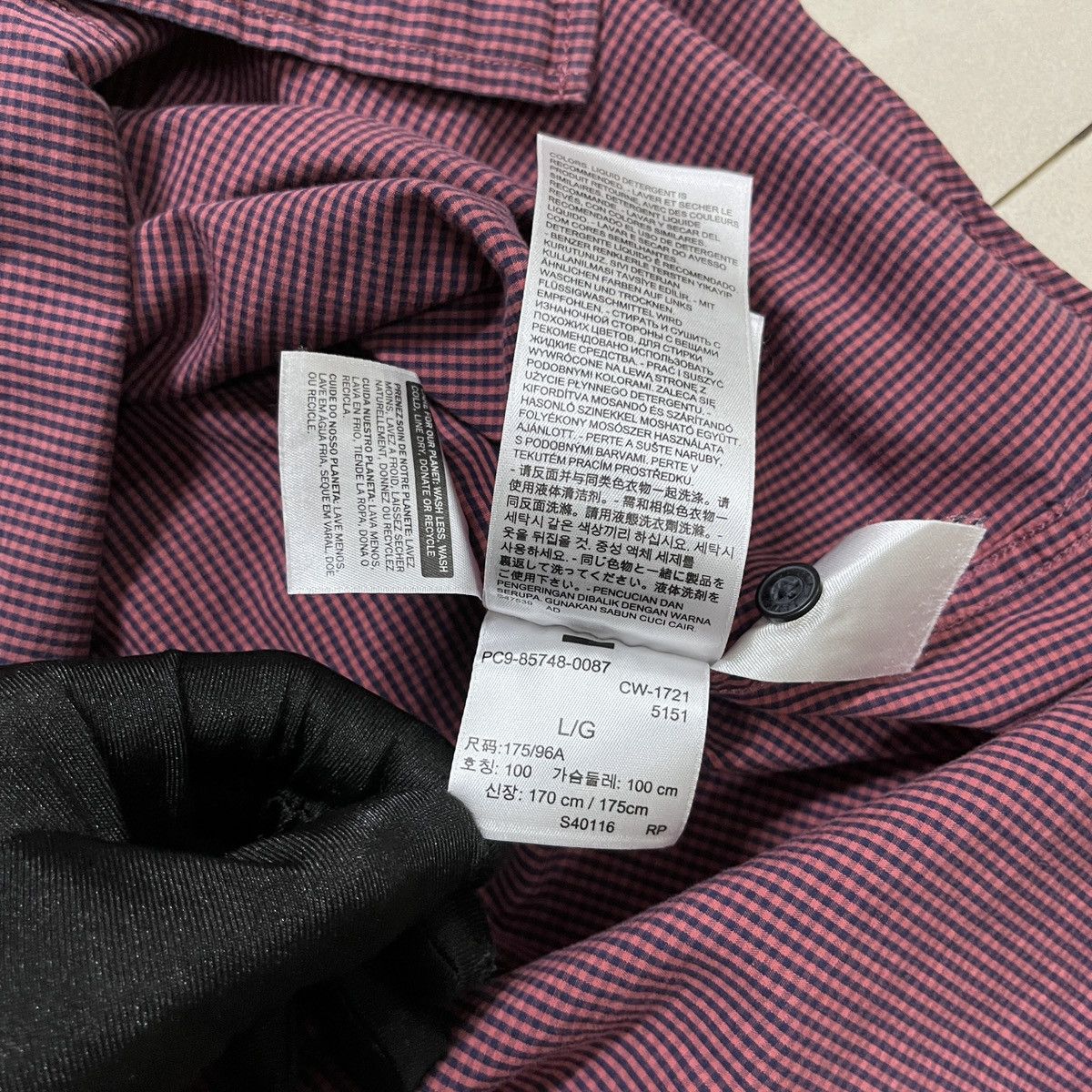 Levi's × Vintage Levis Small Checkered Button Up Shirt Size US M / EU 48-50 / 2 - 10 Thumbnail