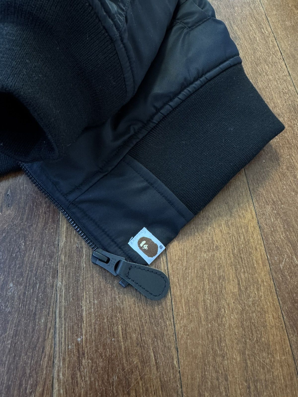 Bape BAPE Black Shark MA-1 Bomber Jacket Size US M / EU 48-50 / 2 - 4 Thumbnail
