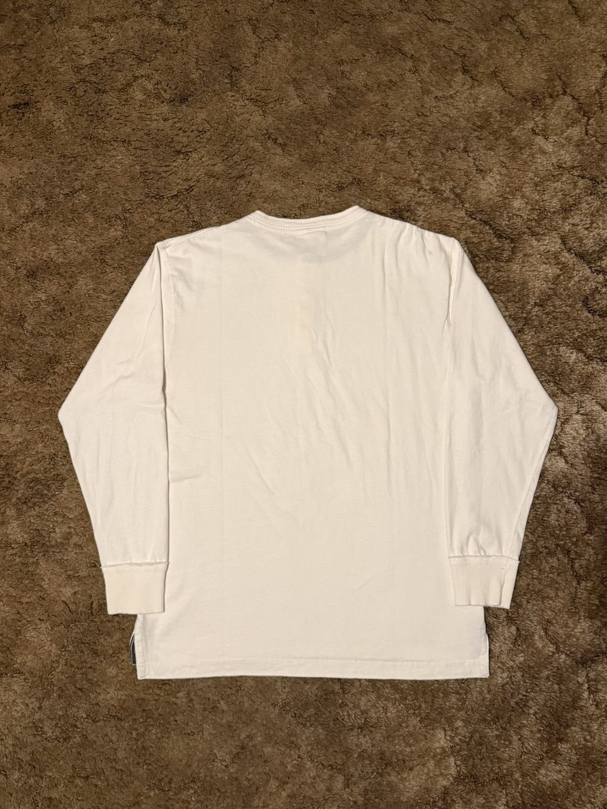 J. America Kappa Delta Sorority Smiley Face Long Sleeve Tee White Large Size US L / EU 52-54 / 3 - 5 Thumbnail