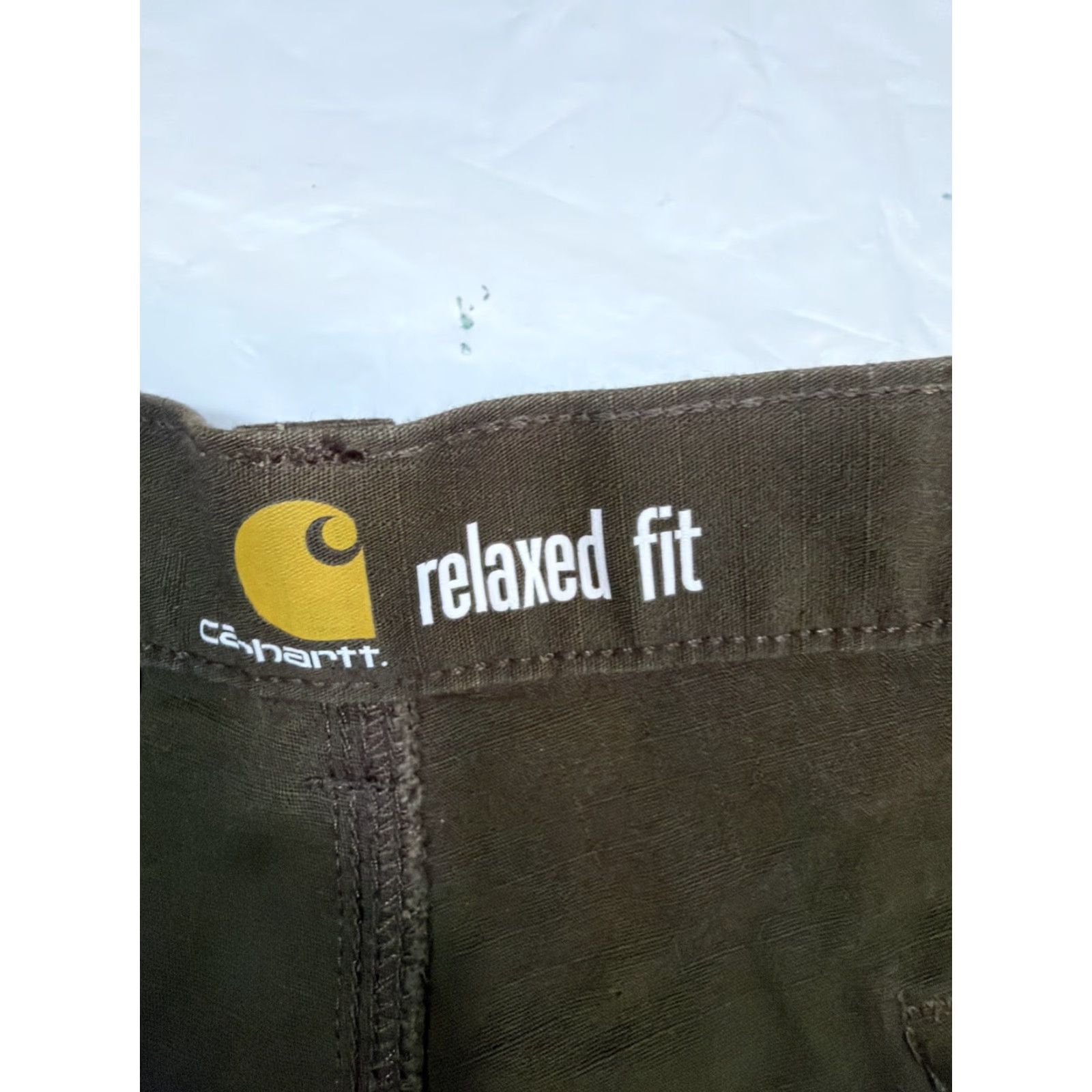 Carhartt Carhartt Pants Mens 40x30 Cotton Canvas Relaxed Fit Cargo Ripstop Workwear Green Size US 40 / EU 56 - 2 Thumbnail
