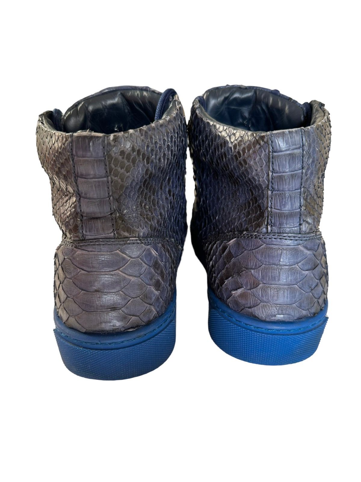 Philipp Plein Sz41 $3000 Python Snake Skin Hight Top Size US 8 / EU 41 - 6 Thumbnail