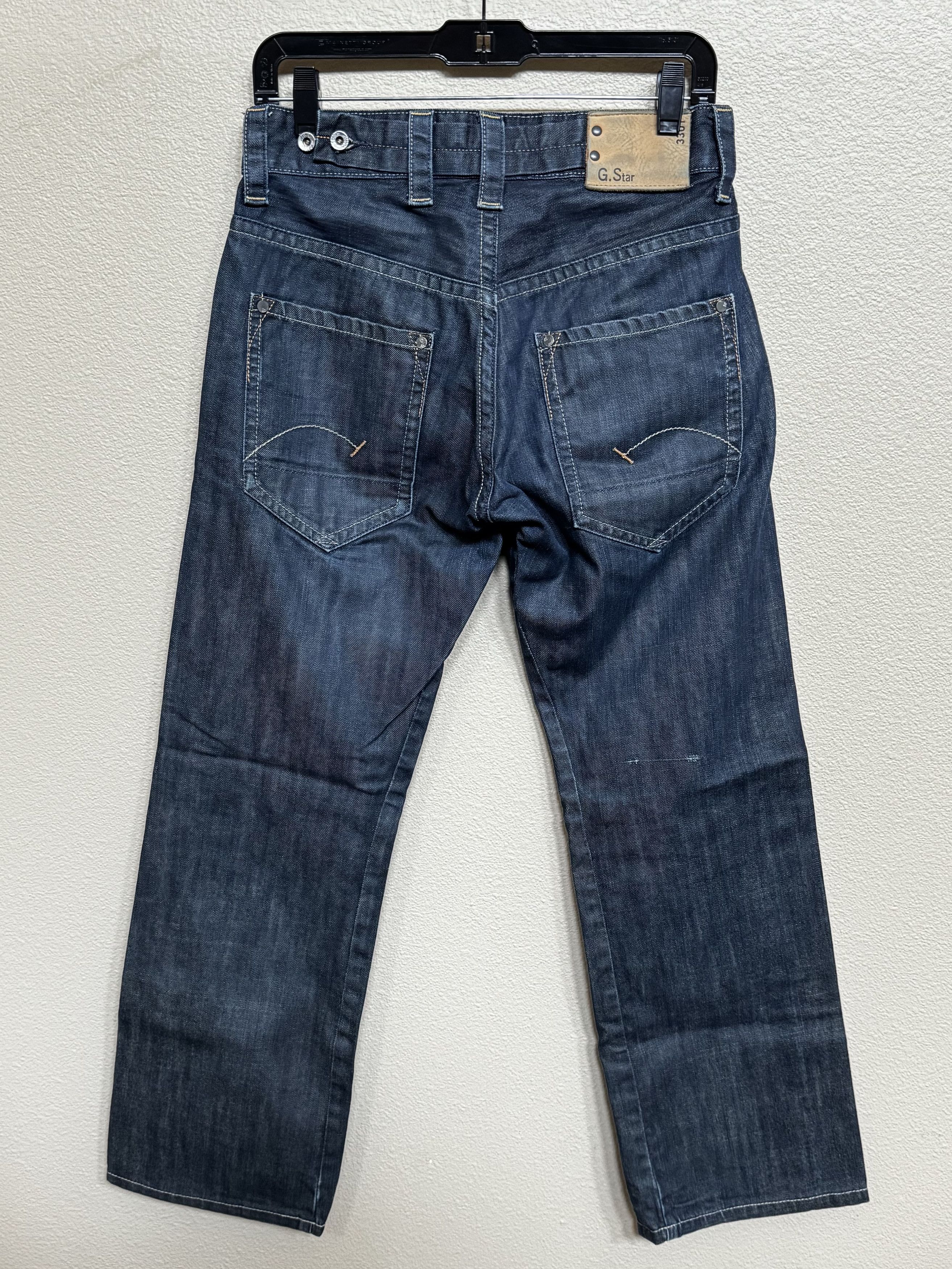 G-Star G-Star Raw Straight Leg Boot Cut Blue Denim Jeans Size 30 Size US 30 / EU 46 - 3 Thumbnail