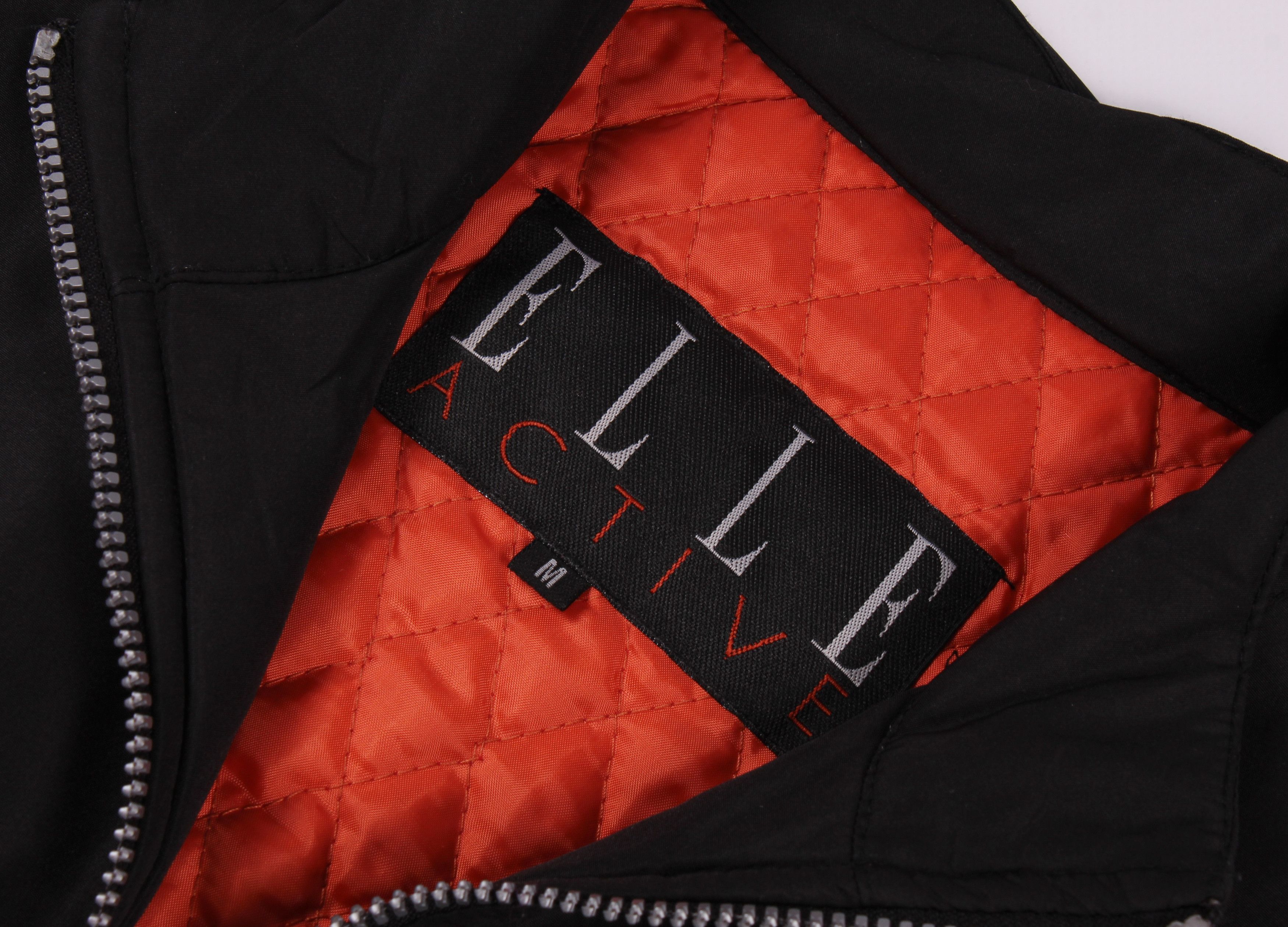 Vintage Vintage Y2K ELLE Paris Nylon Vest Size M / US 6-8 / IT 42-44 - 3 Thumbnail