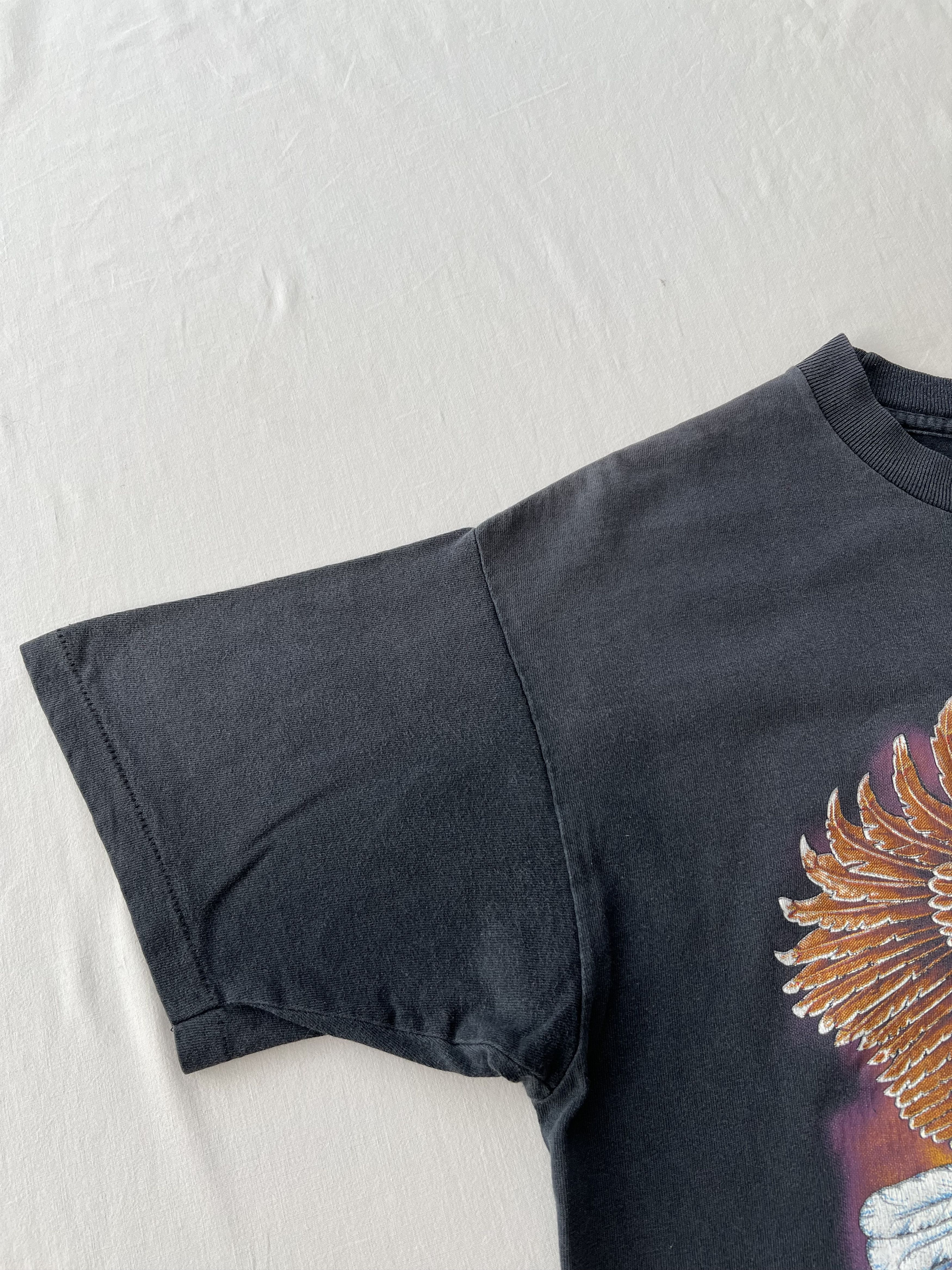Harley Davidson Vintage 1993 Harley Davidson Eagle Dragon Sturgis T-shirt Size US M / EU 48-50 / 2 - 11 Thumbnail