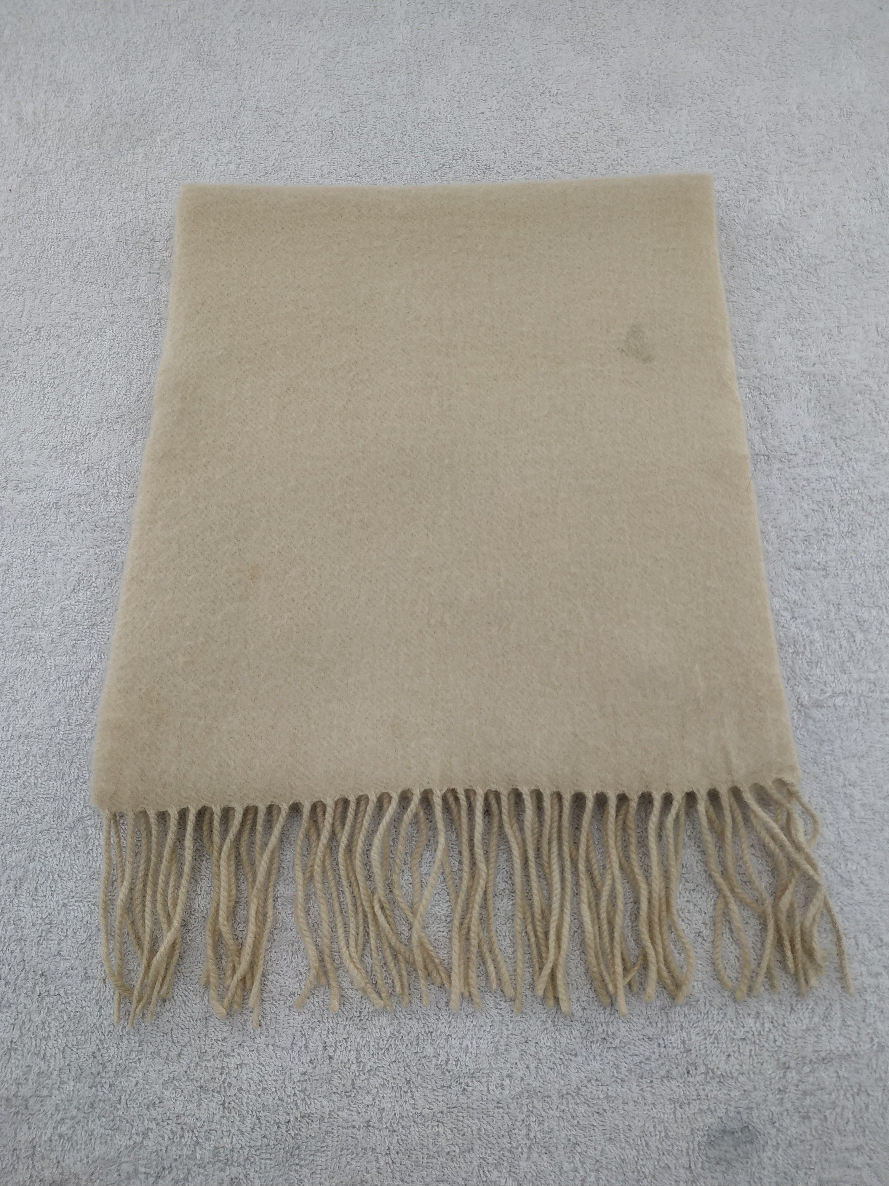 Pierre Cardin Vintage Pierre Cardin Wool Scarf/Muffler/Neckwear MF135 Size ONE SIZE - 1 Thumbnail