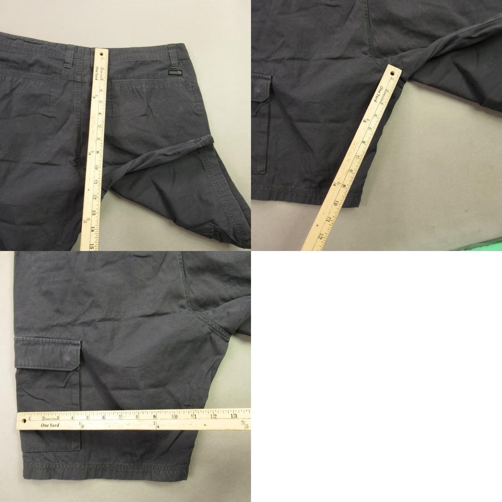 Mountain Hardwear Mountain Hardwear Shorts Mens 34 Cargo Pockets Outdoors Gray Cargo Short Regular 34 Mens Size US 34 / EU 50 - 8 Thumbnail