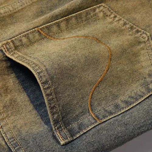 VIBE distressed dirty washed flared grunge jeans Size US 32 / EU 48 - 6 Thumbnail