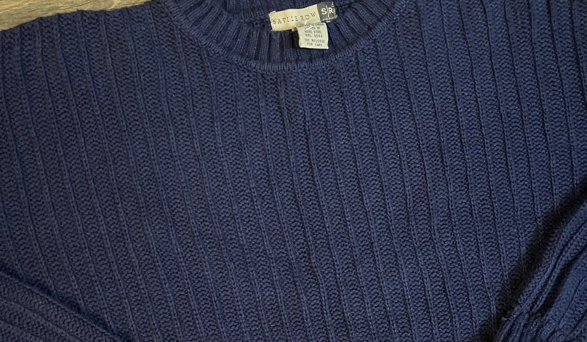 Savile Row × Vintage FinalSale! Vintage Cable Knit Sweater Size US L / EU 52-54 / 3 - 2 Thumbnail