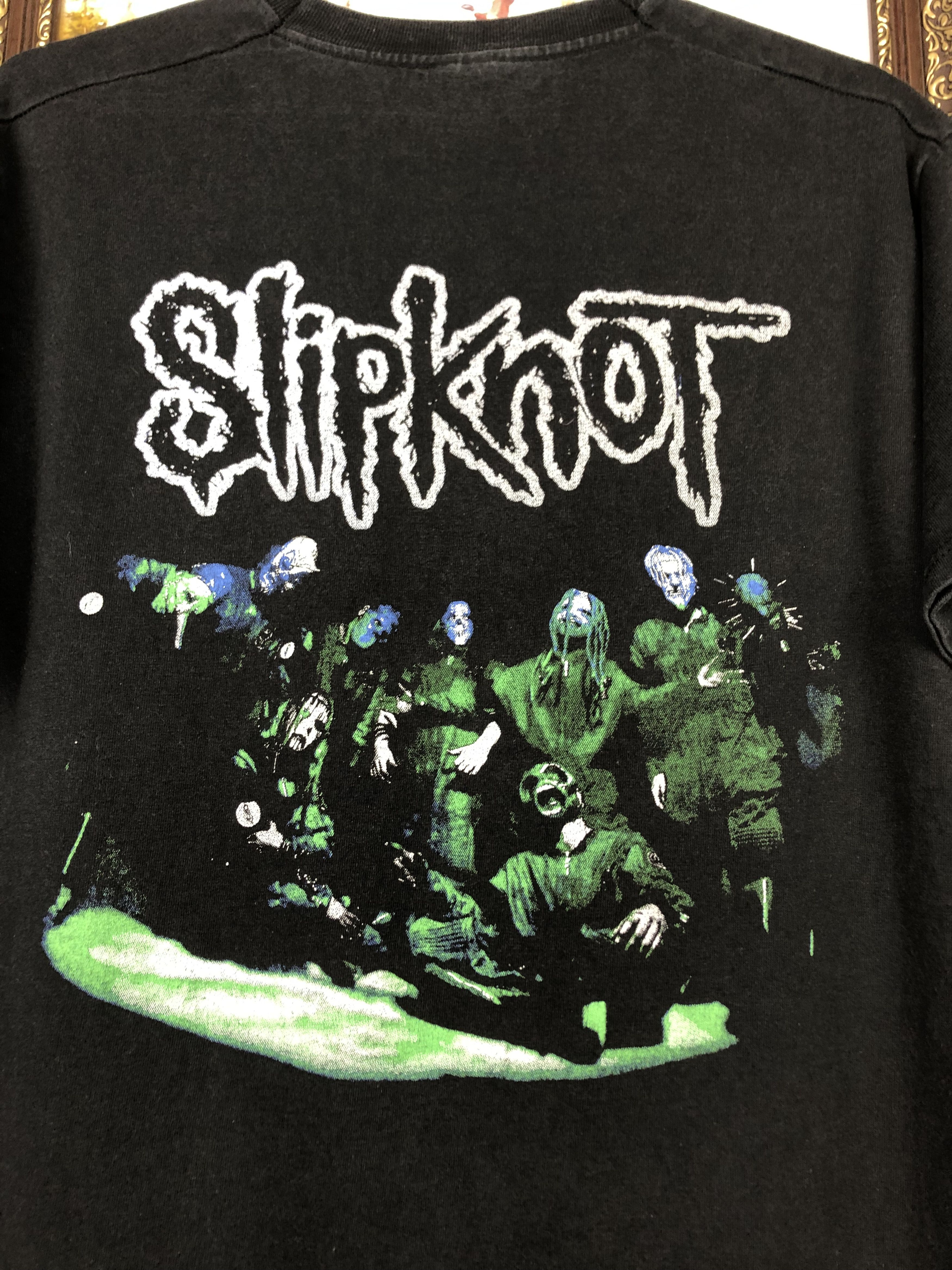 Band Tees Vintage Slipknot Band Rock Tee Over Print Iowa Shirt Black Size US S / EU 44-46 / 1 - 9 Thumbnail