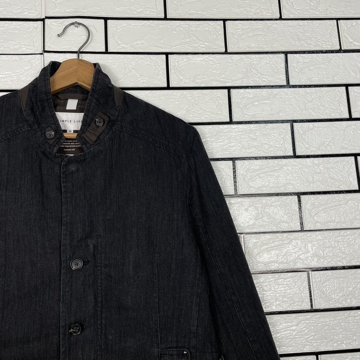 Japanese Brand Japanese Brand Simple Life Ripstop Black Jacket Size US M / EU 48-50 / 2 - 5 Thumbnail