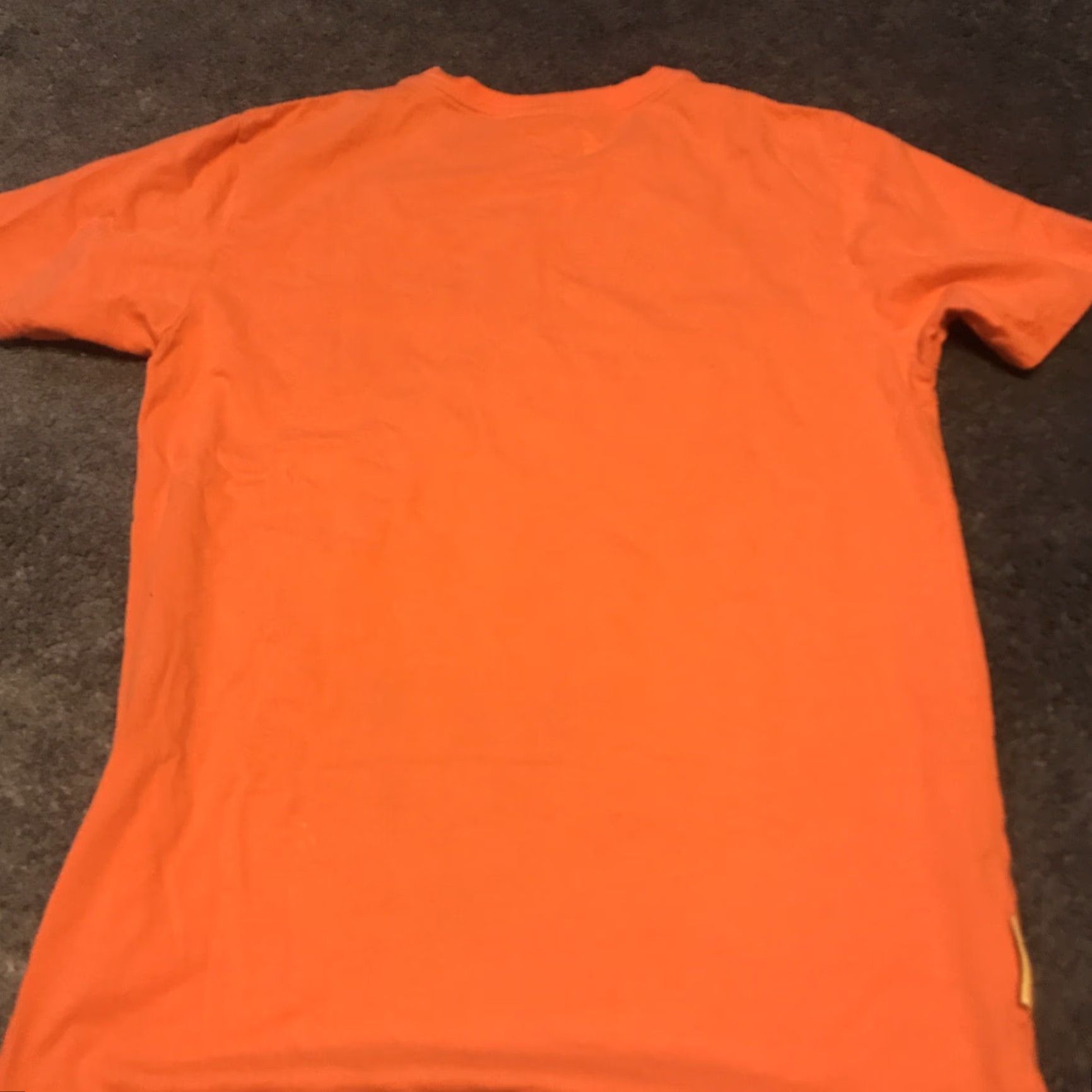 Vintage Dutch Bros Coffee End ALS T-Shirt Size M Orange Yellow Crew Neck Short Sleeve Unisex Adults Plain Cotton Logo Coffee 90s? Size US M / EU 48-50 / 2 - 3 Thumbnail