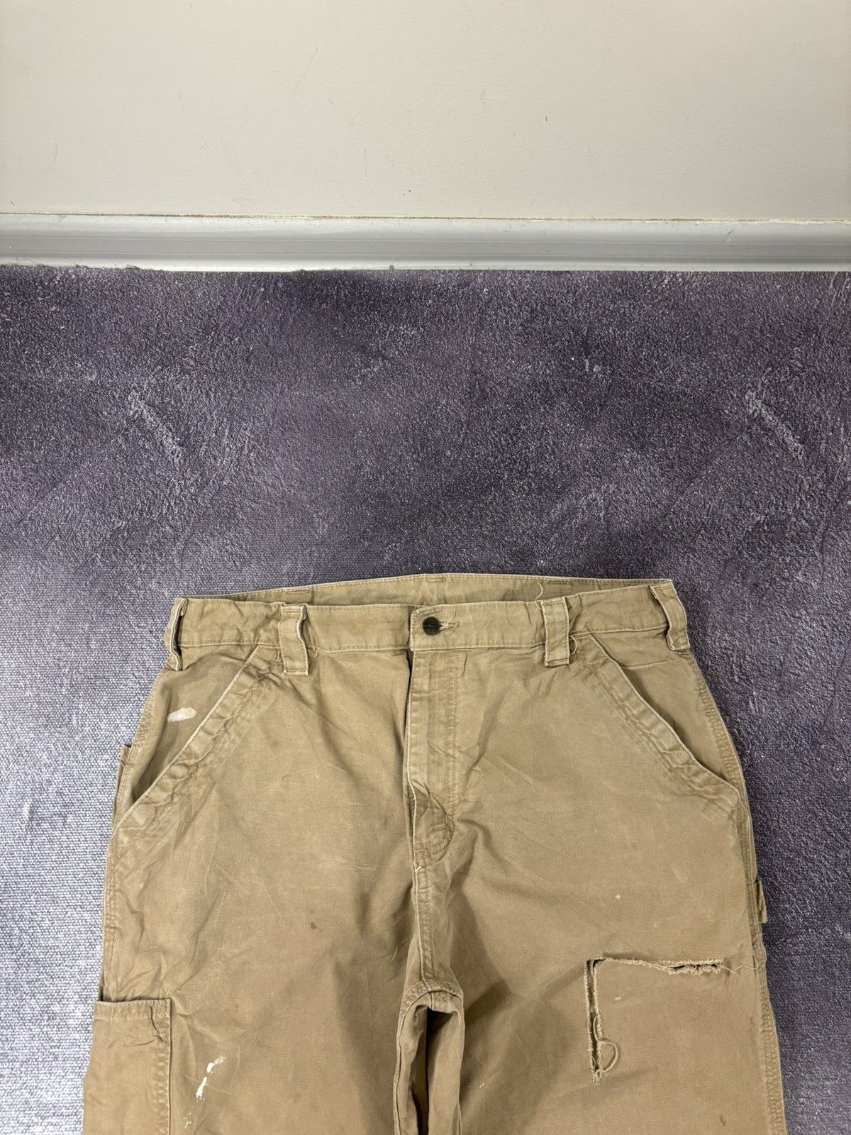 Carhartt Vintage Carhartt USA Carpenter Work Hype Baggy Pants Size US 36 / EU 52 - 13 Thumbnail