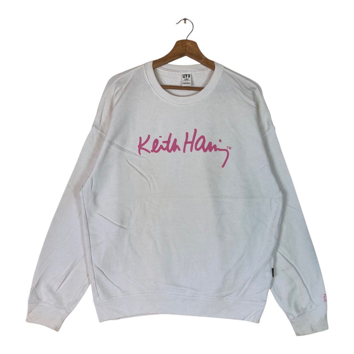 Uniqlo Japanese Brand Uniqlo X Keith Haring Pullover Jumper Size US M / EU 48-50 / 2 - 1 Thumbnail
