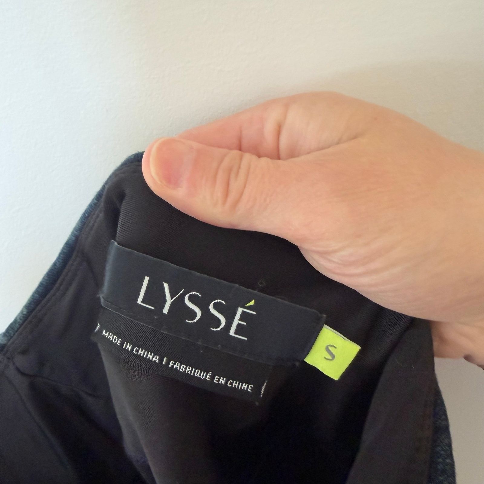 Other Lysse Blue Denim Leggings Sz S Size 27" / US 4 / IT 40 - 2 Thumbnail