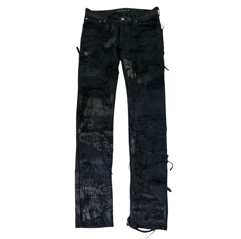 Undercover undercover 85s black denim Size 29" - 1 Thumbnail