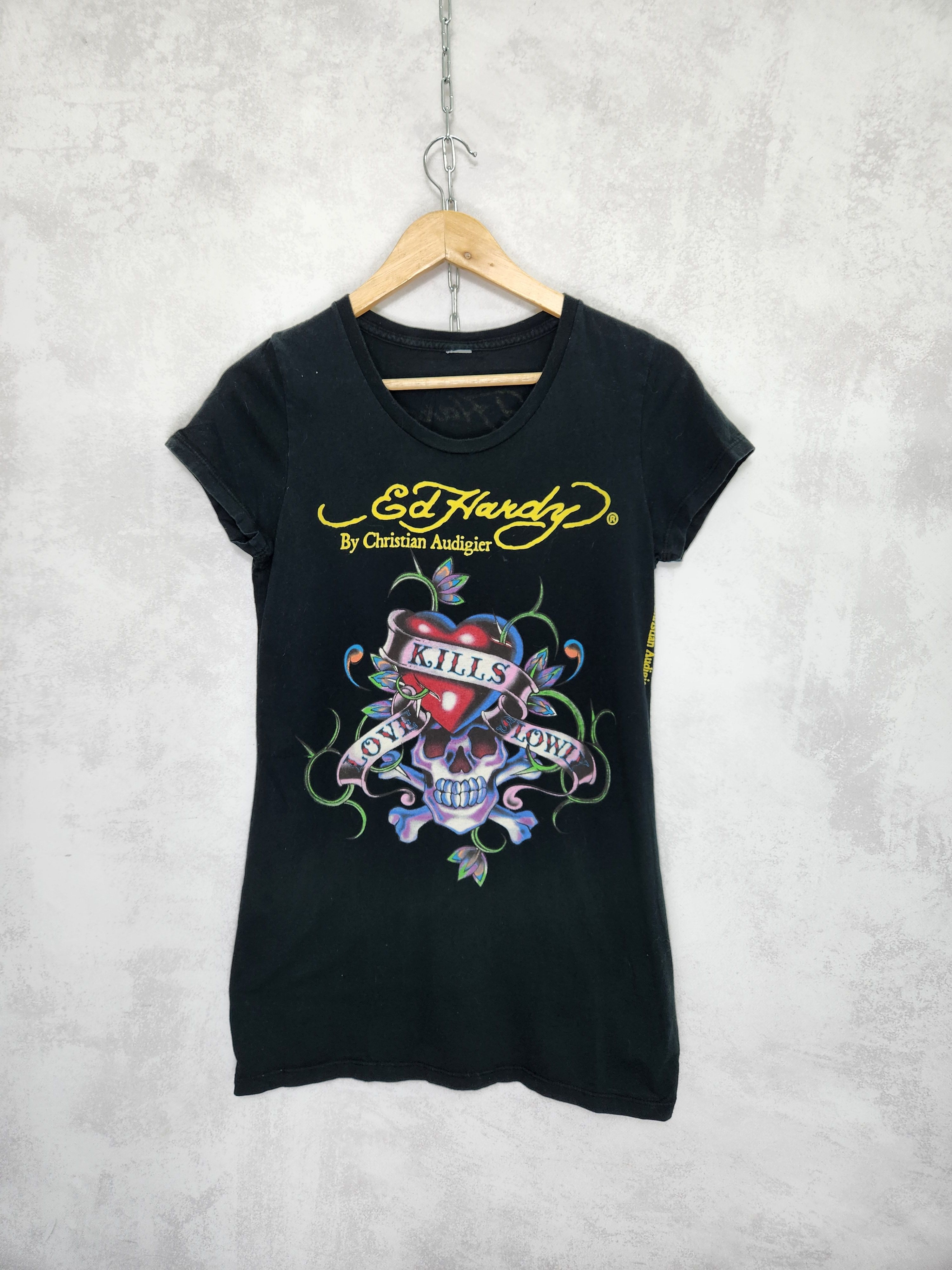 Christian Audigier Vintage ed hardy by christian audigier y2k t shirt Size M / US 6-8 / IT 42-44 - 1 Thumbnail