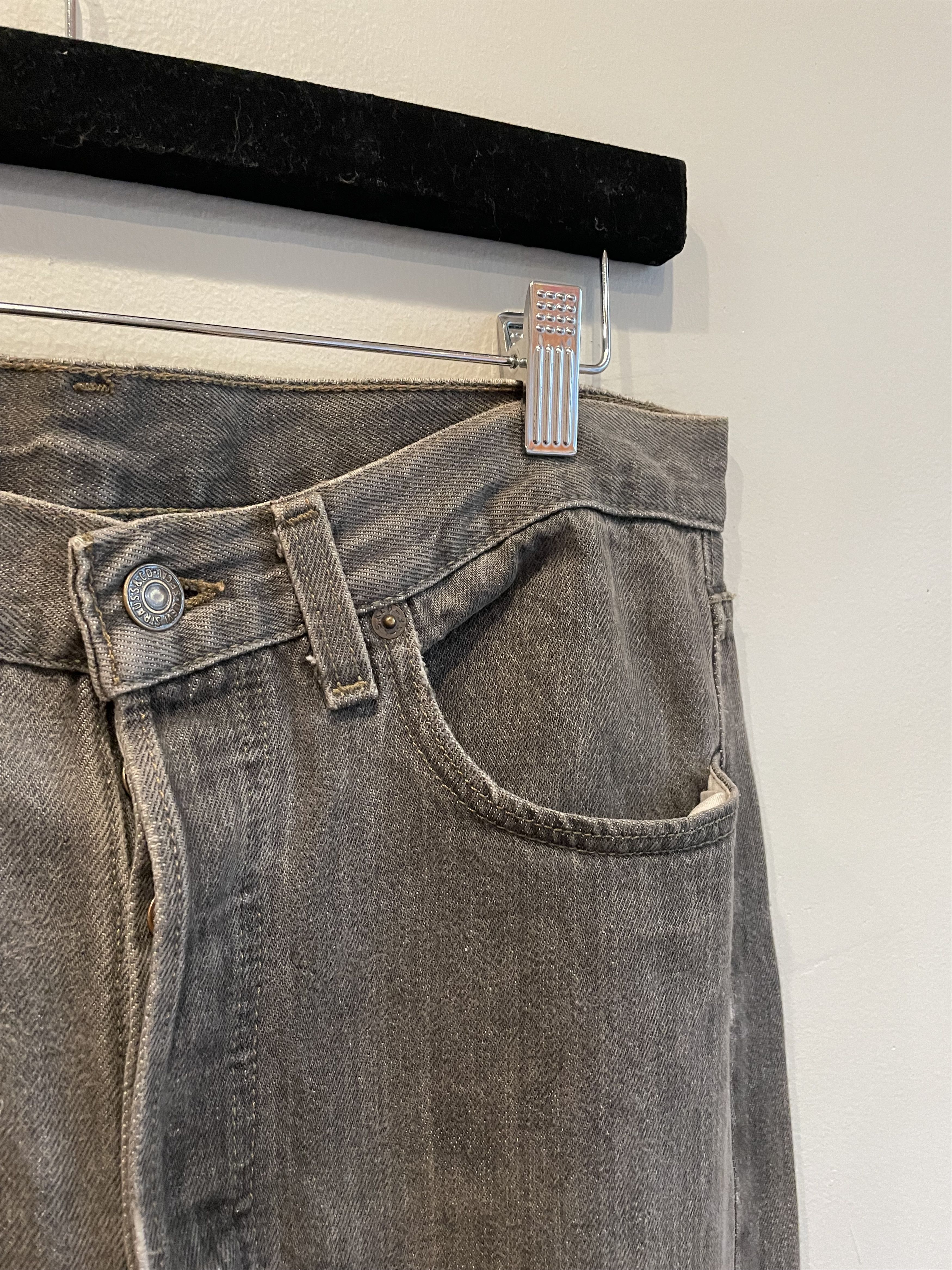 Levi's 90s 501 Denim Jeans Size US 31 - 3 Thumbnail