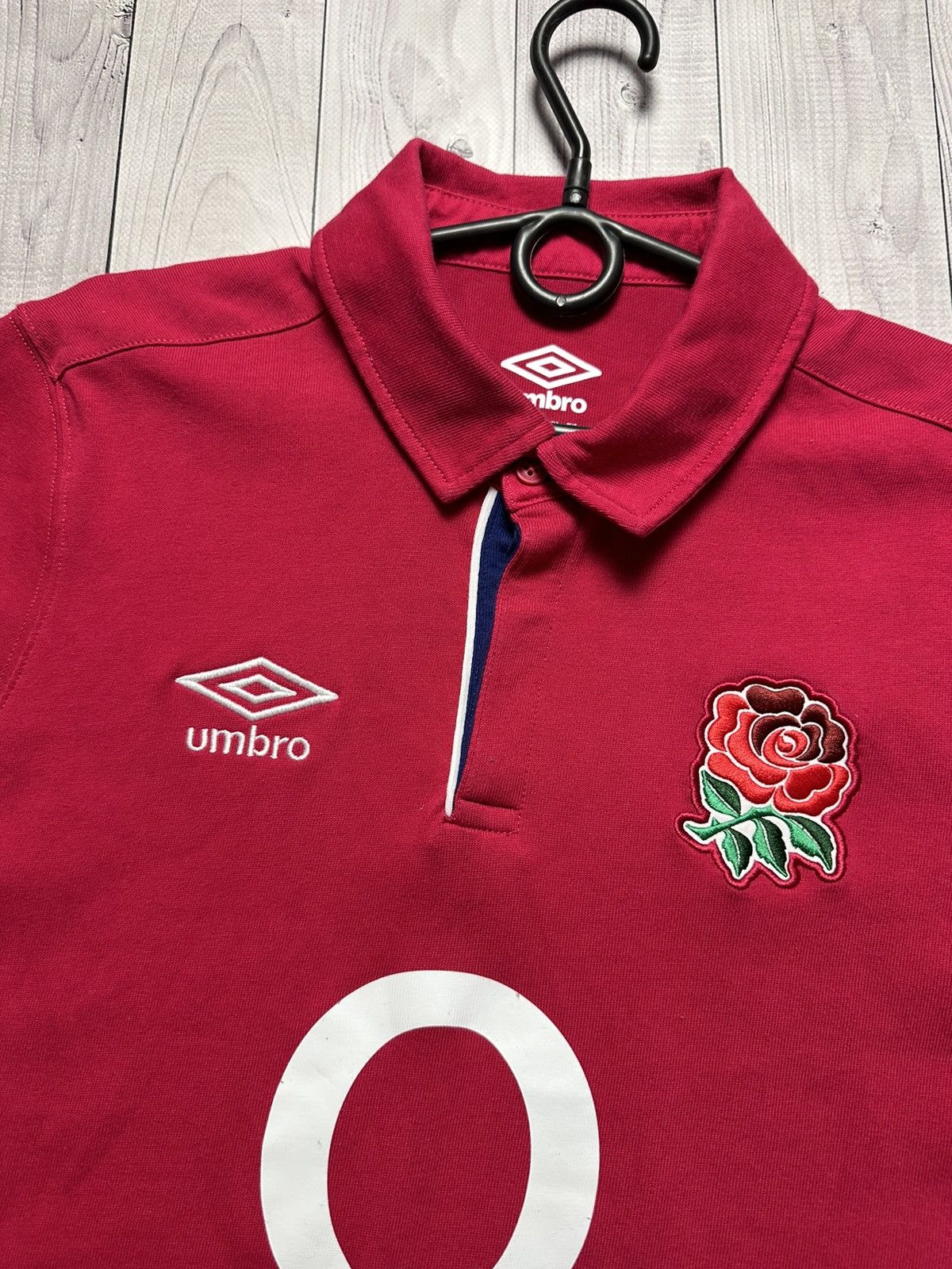 Umbro Umbro England Rugby polo size L logo Size US L / EU 52-54 / 3 - 4 Thumbnail