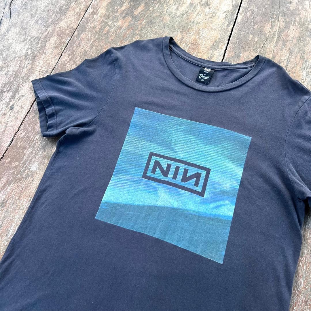 Vintage Thrashed Faded NIN Nine Inch Nails Band T Shirt