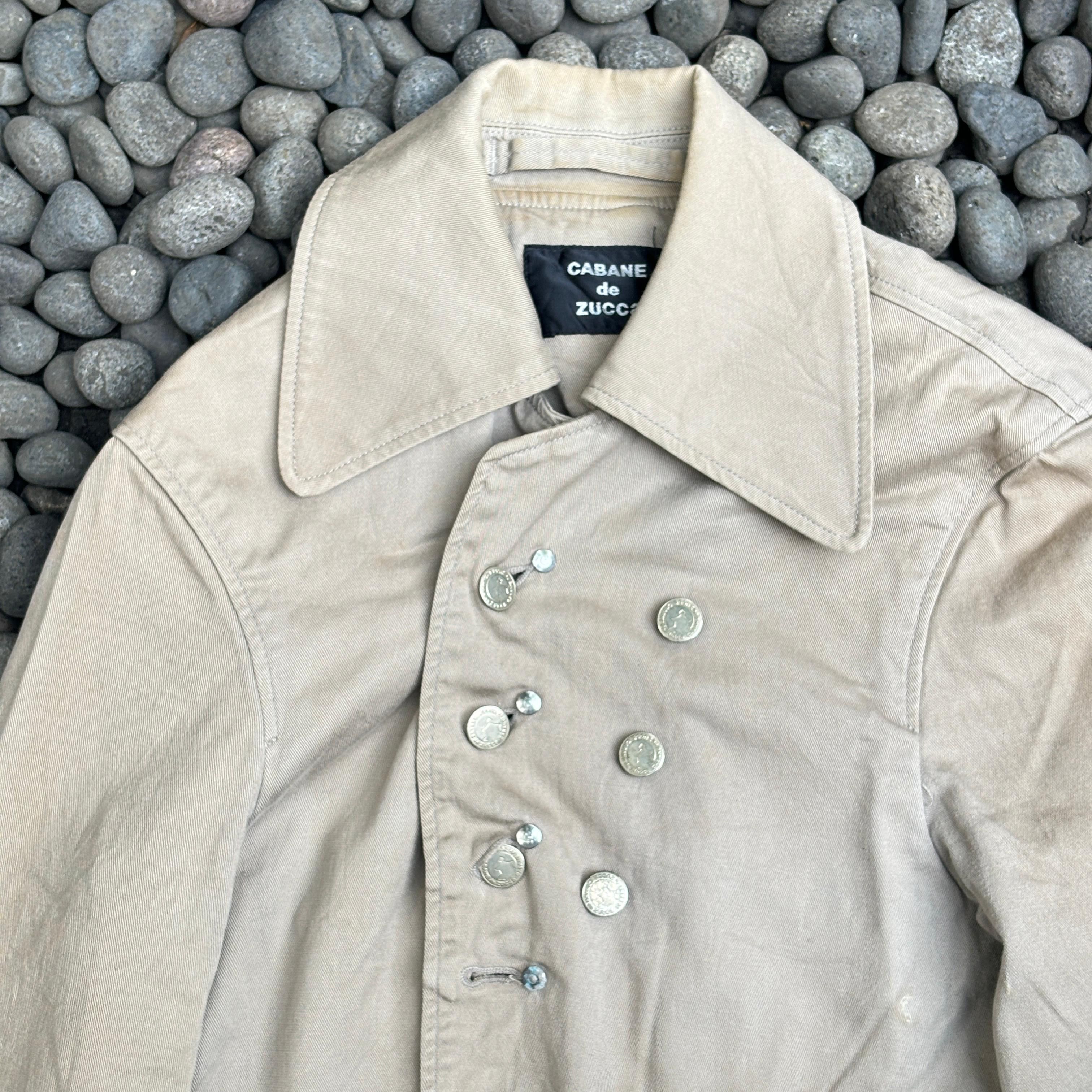 CABANE de ZUCCa × Hai Sporting Gear × Issey Miyake rare 90s issey Miyake Cabane de Zucca Asymmetricalt Jacket Size S / US 4 / IT 40 - 6 Thumbnail