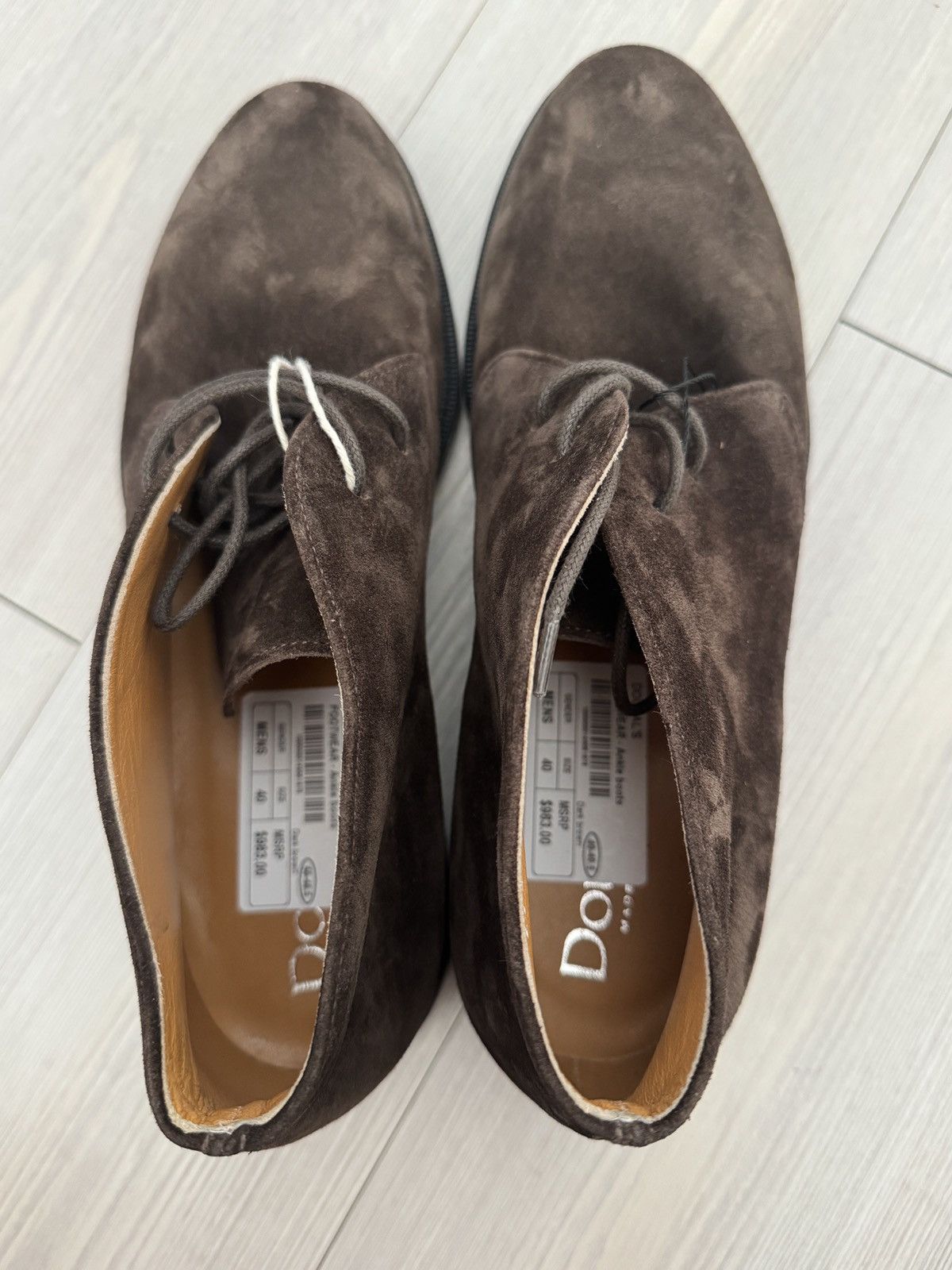 Doucal's DOUCAL'S Brown suede desert chukka boot IT 40 Size US 7 / EU 40 - 6 Thumbnail