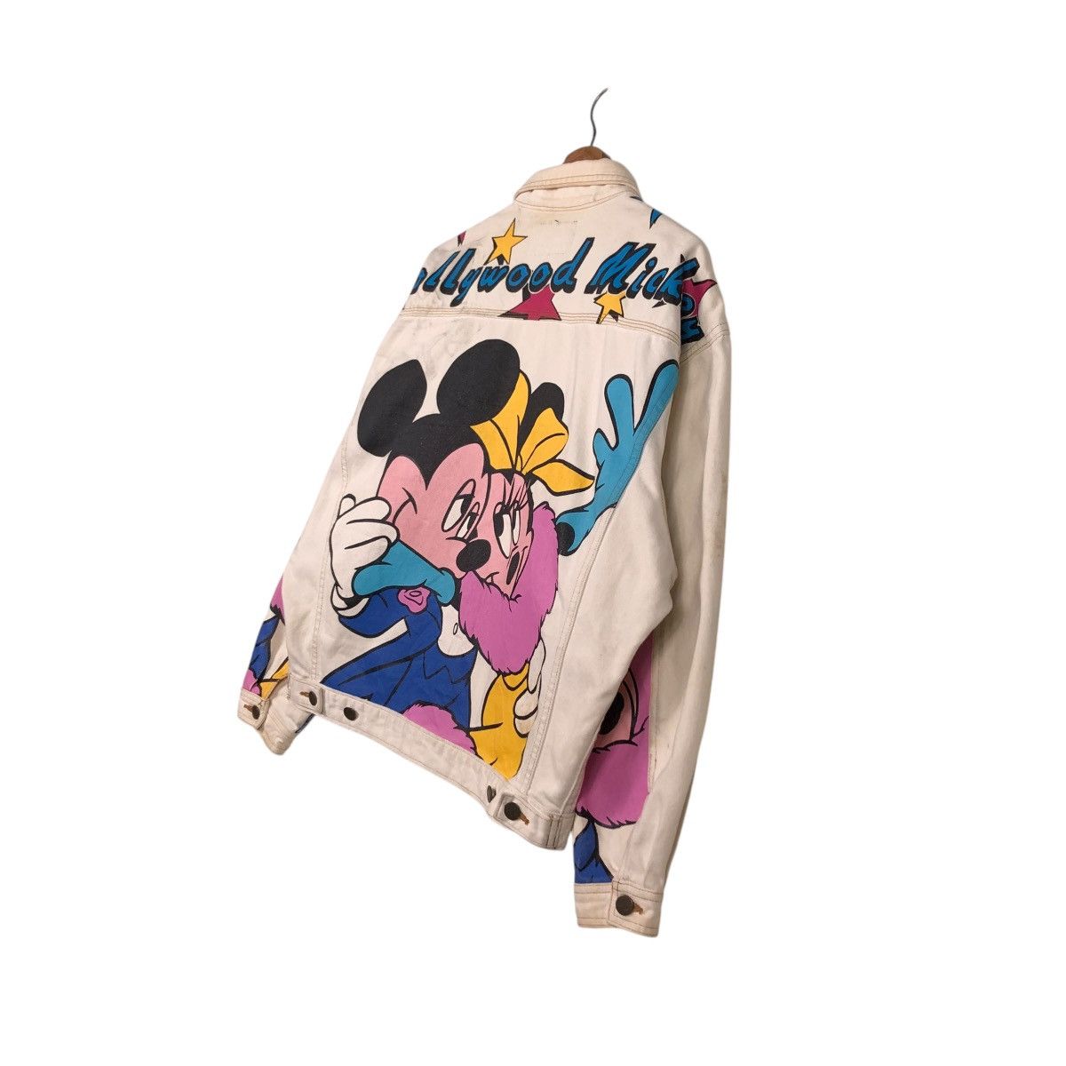 Cartoon Network 🔥VINTAGE TRUCKER DENIM JACKET HOLLYWOOD MICKEY WALT DISNEY Size US M / EU 48-50 / 2 - 12 Thumbnail