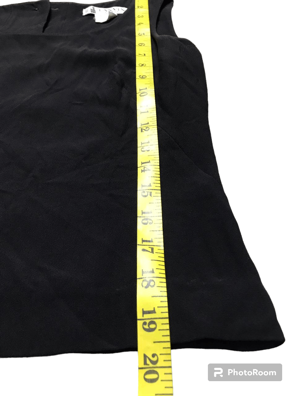 Lanvin Lavin Black Sleeveless Full Button Back Size XS / US 0-2 / IT 36-38 - 4 Thumbnail
