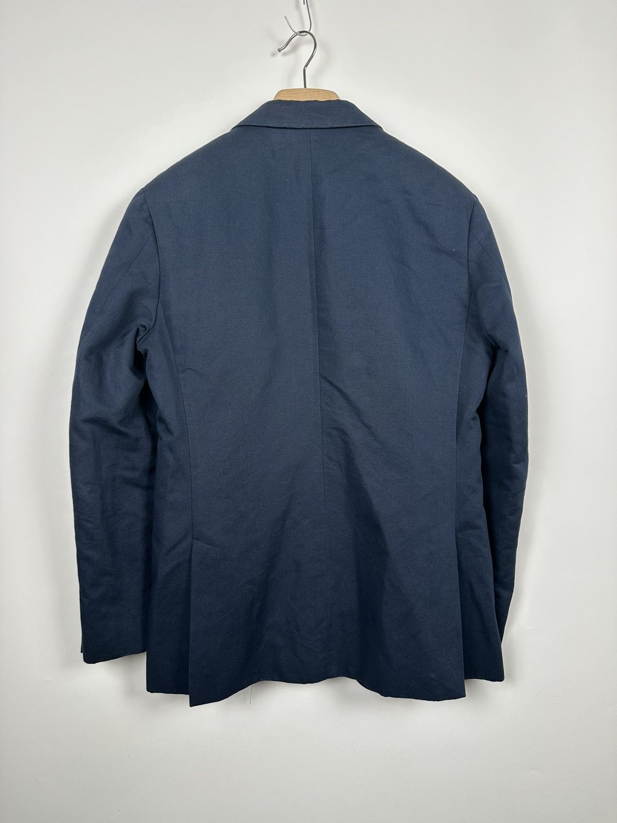 Loro Piana Loro Piana Navy Blazer Jacket Size 48R - 2 Thumbnail